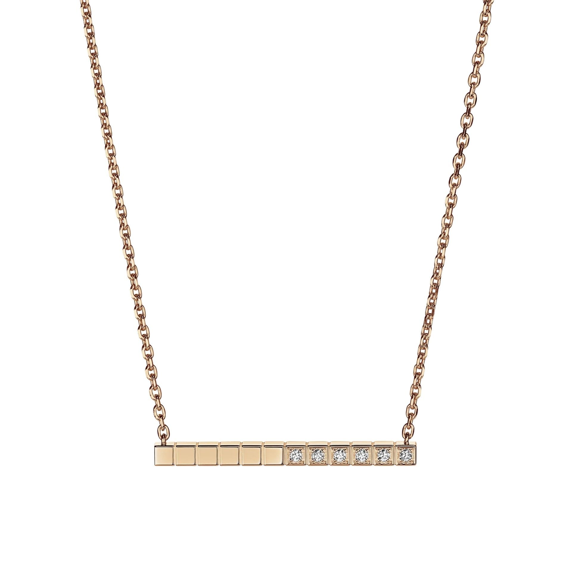CHOPARD Collana Ice Cube Semi-Pavé  817702-5002
