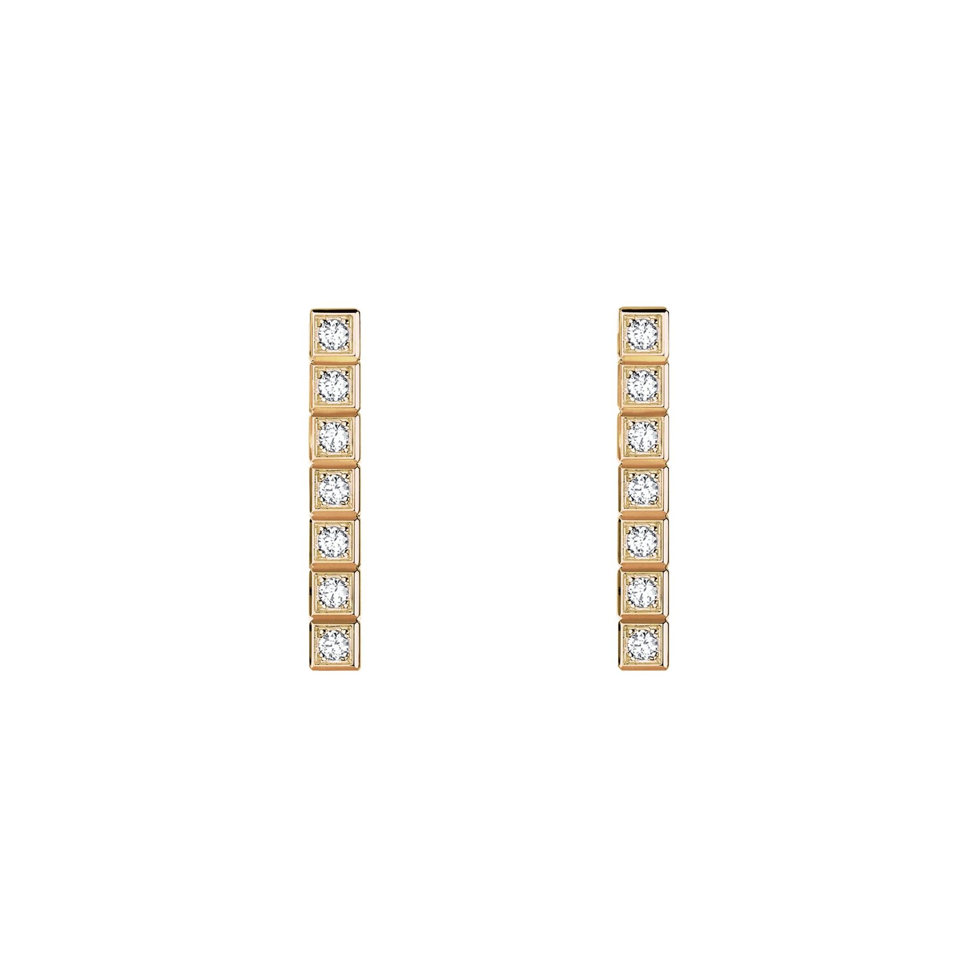 CHOPARD Orecchini Pendenti Ice Cube Pavé  837702-5003
