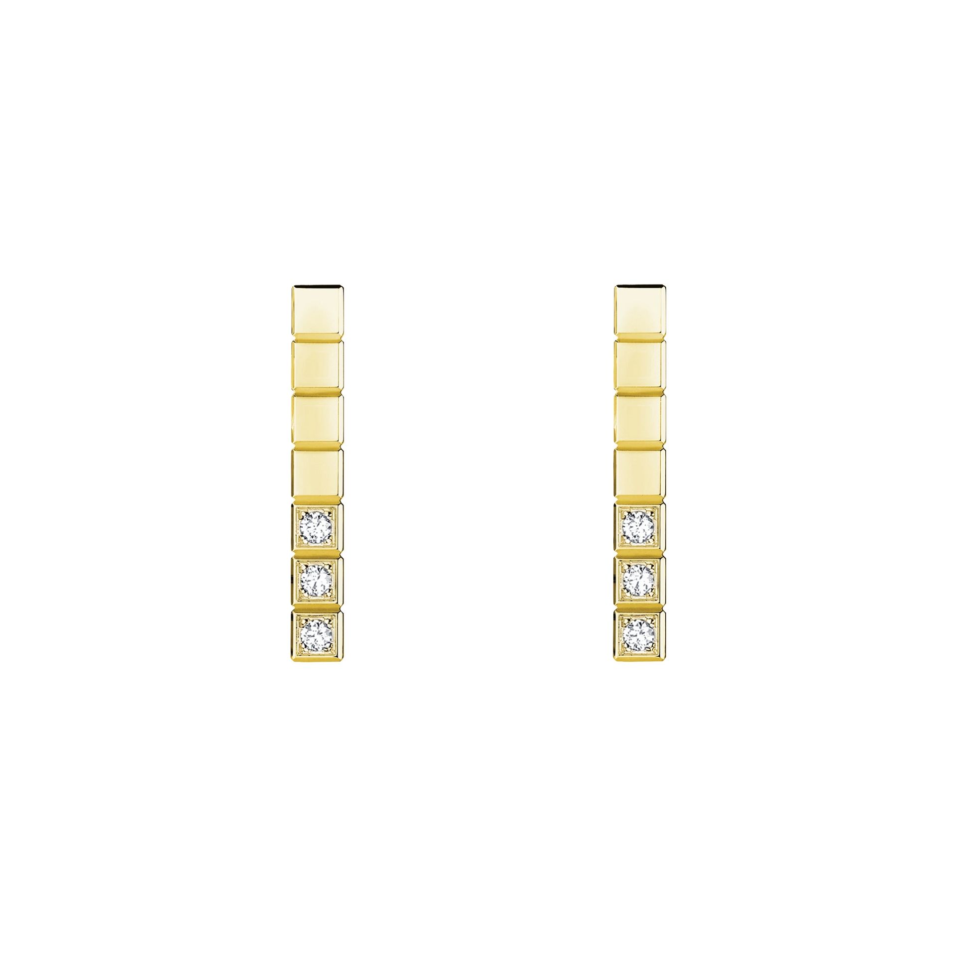 CHOPARD Orecchini Pendenti Ice Cube Semi-Pavé  837702-0002
