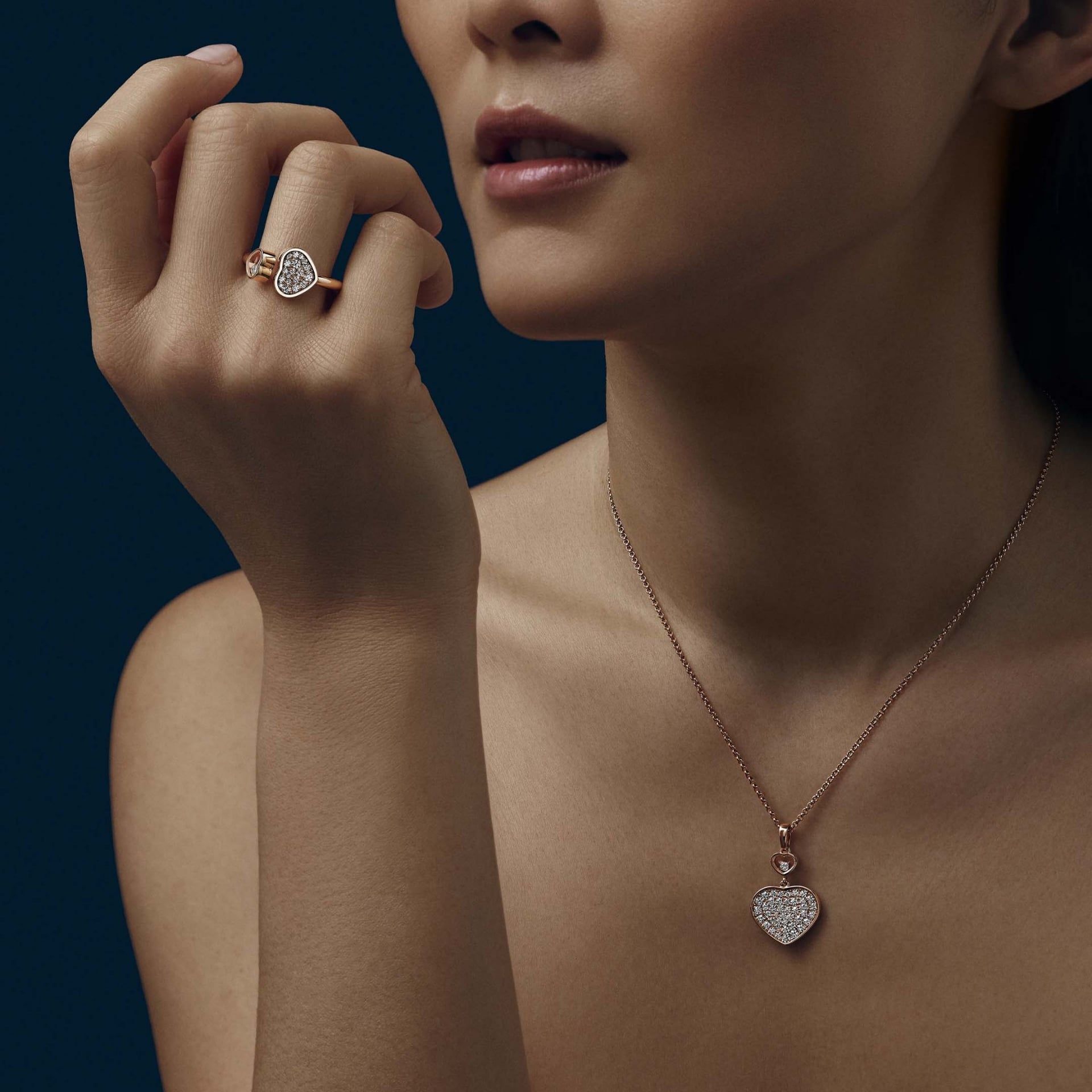 CHOPARD Anello Happy Hearts  @829482-5900