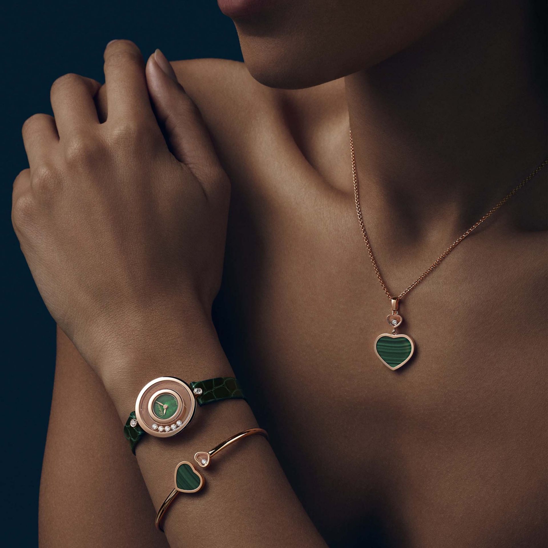 CHOPARD Bracciale Giunco Happy Hearts  @857482-5110