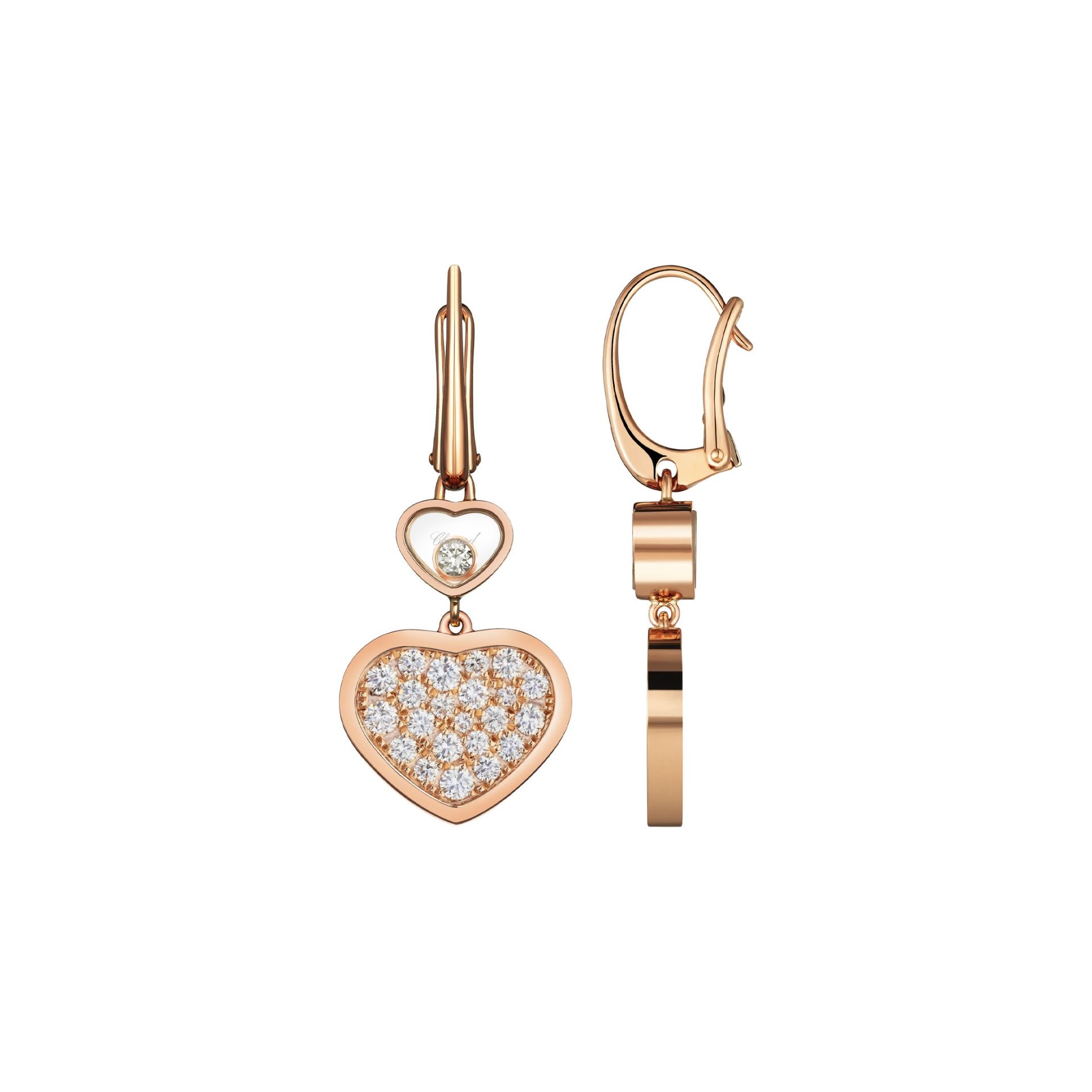 CHOPARD Orecchini Pendenti Happy Hearts  837482-5009