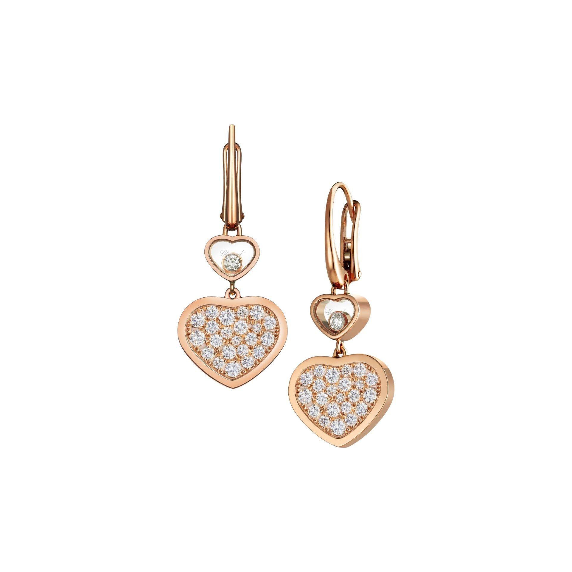 CHOPARD Orecchini Pendenti Happy Hearts  837482-5009