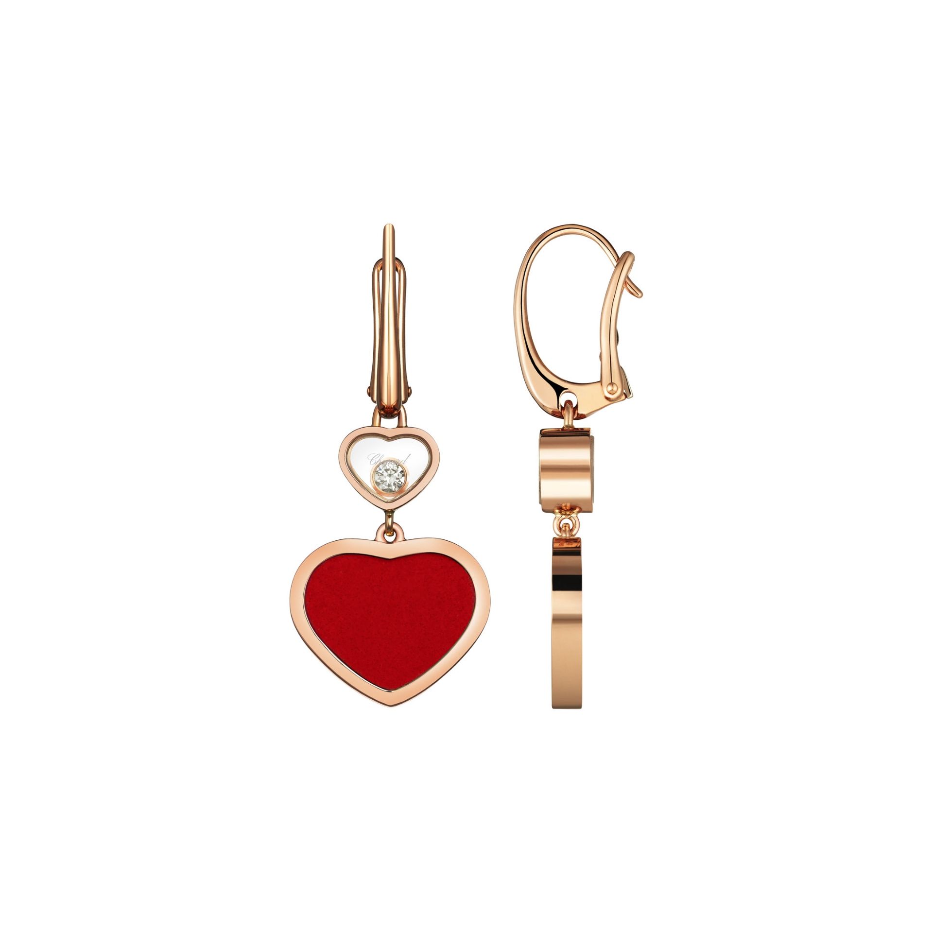 CHOPARD Orecchini Pendenti Happy Hearts  837482-5810