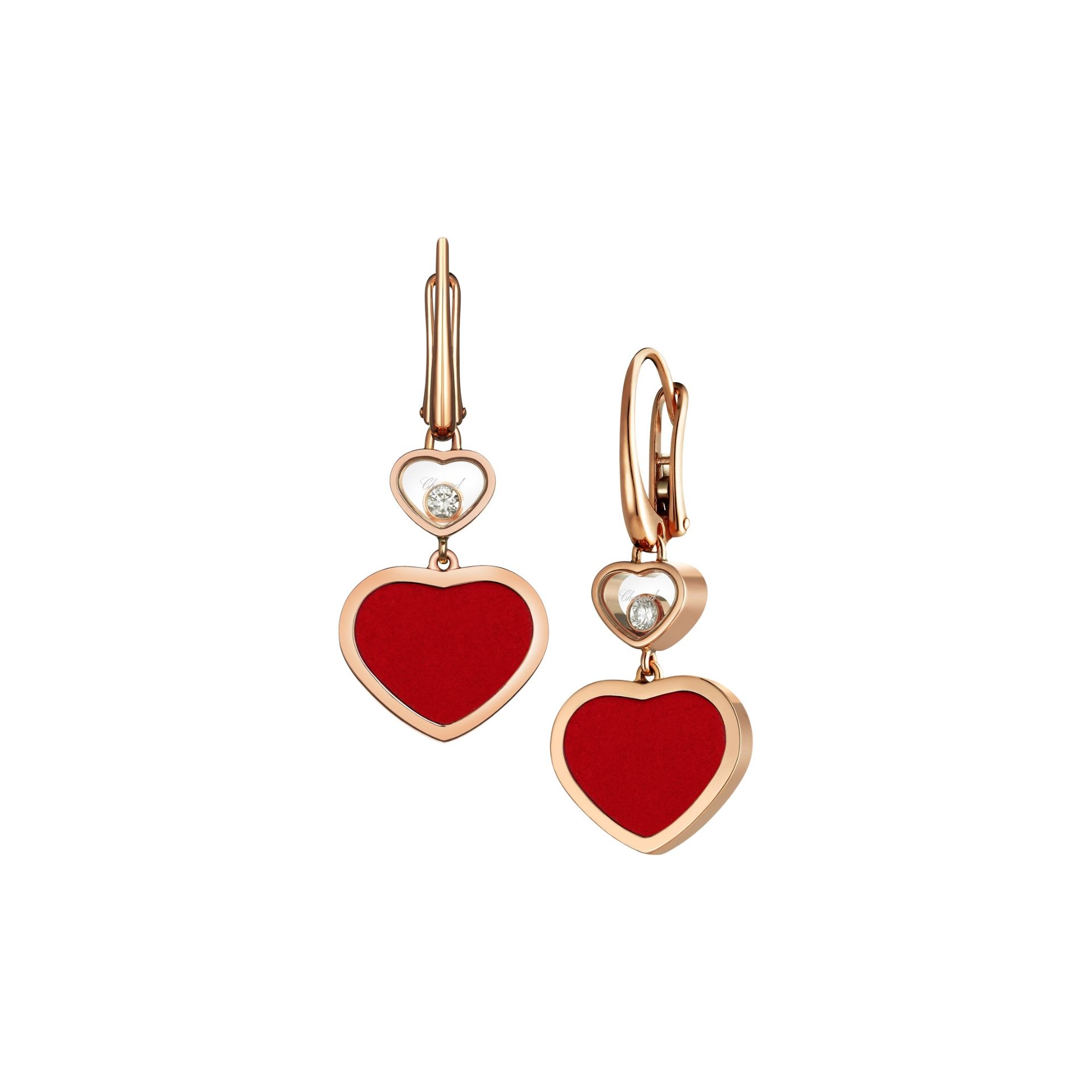 CHOPARD Orecchini Pendenti Happy Hearts  837482-5810