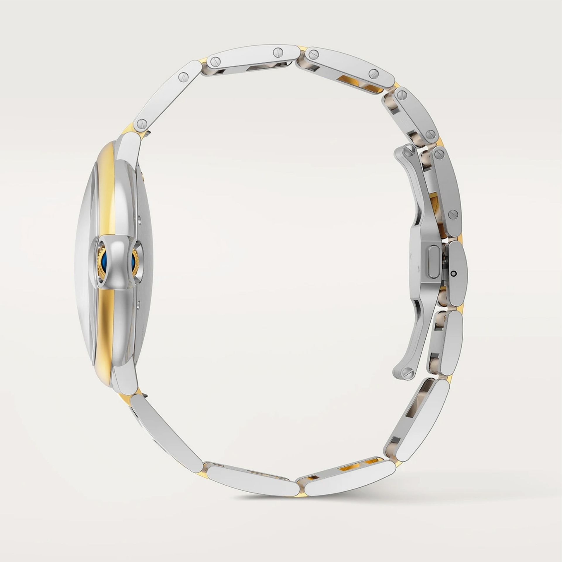 CARTIER Ballon Bleu De Cartier, Acciaio, Oro Giallo 42 MM W2BB0039