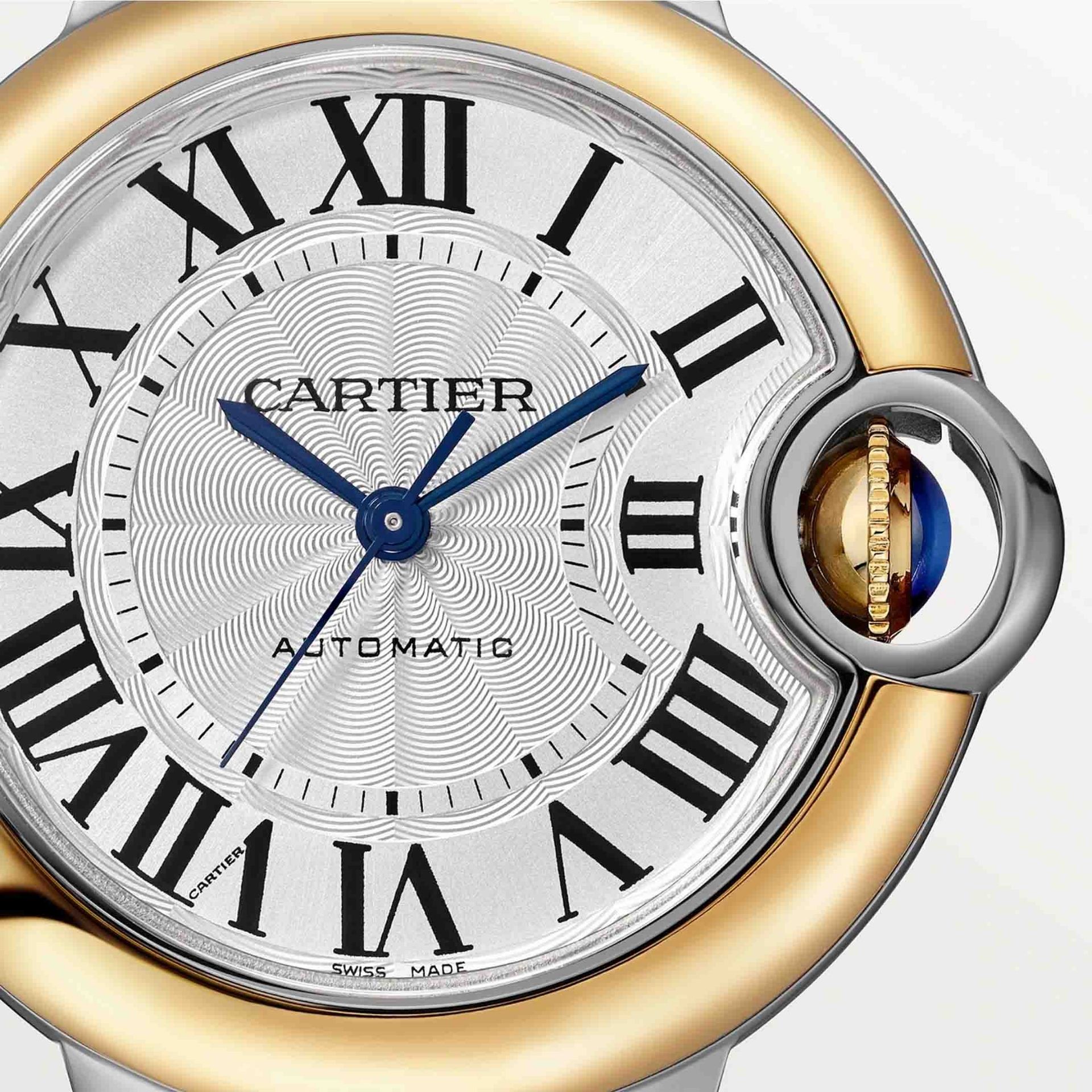 CARTIER Ballon Bleu De Cartier, Acciaio, Oro Giallo 42 MM W2BB0039