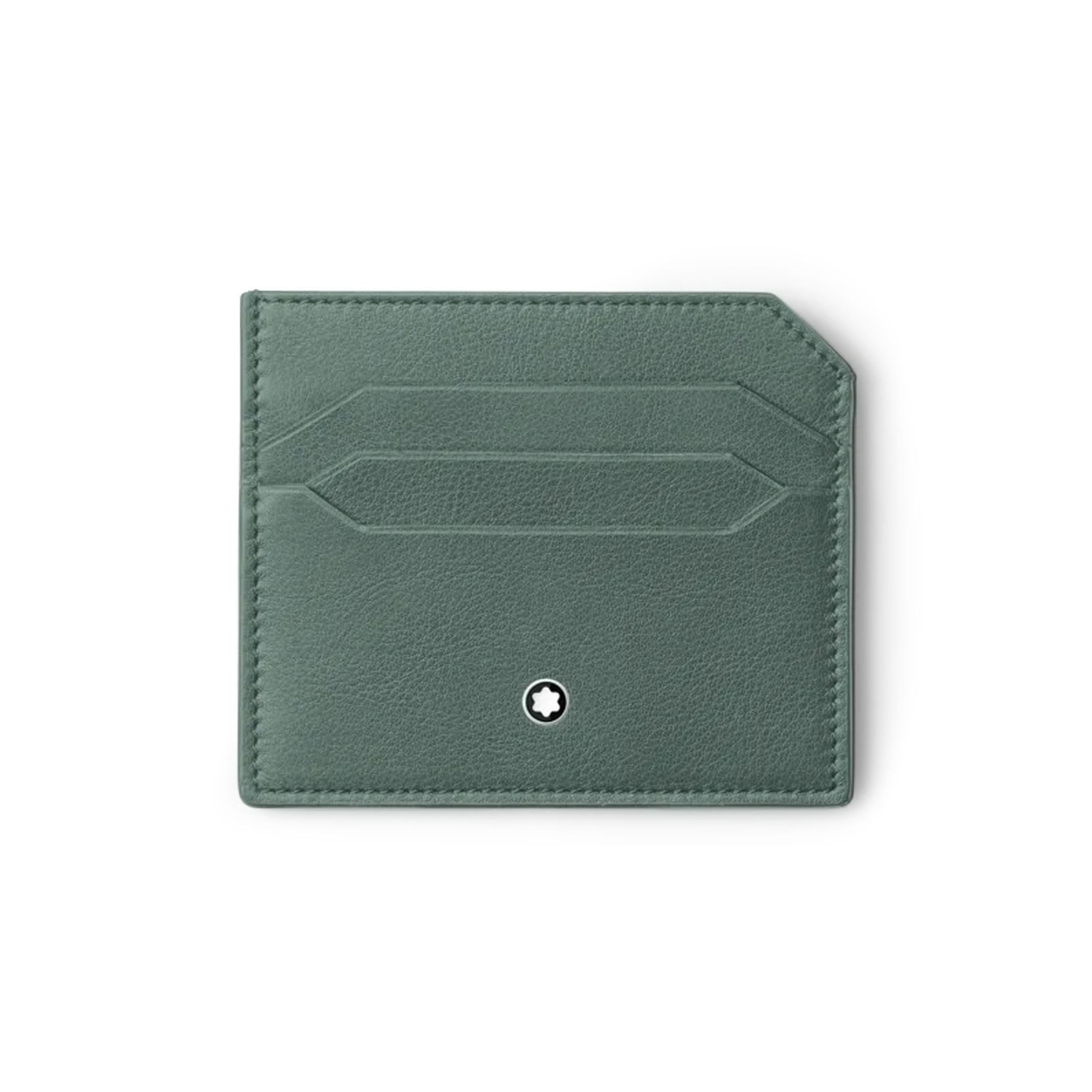 MONTBLANC Portacarte Verde Soft 6 Scomparti  198037
