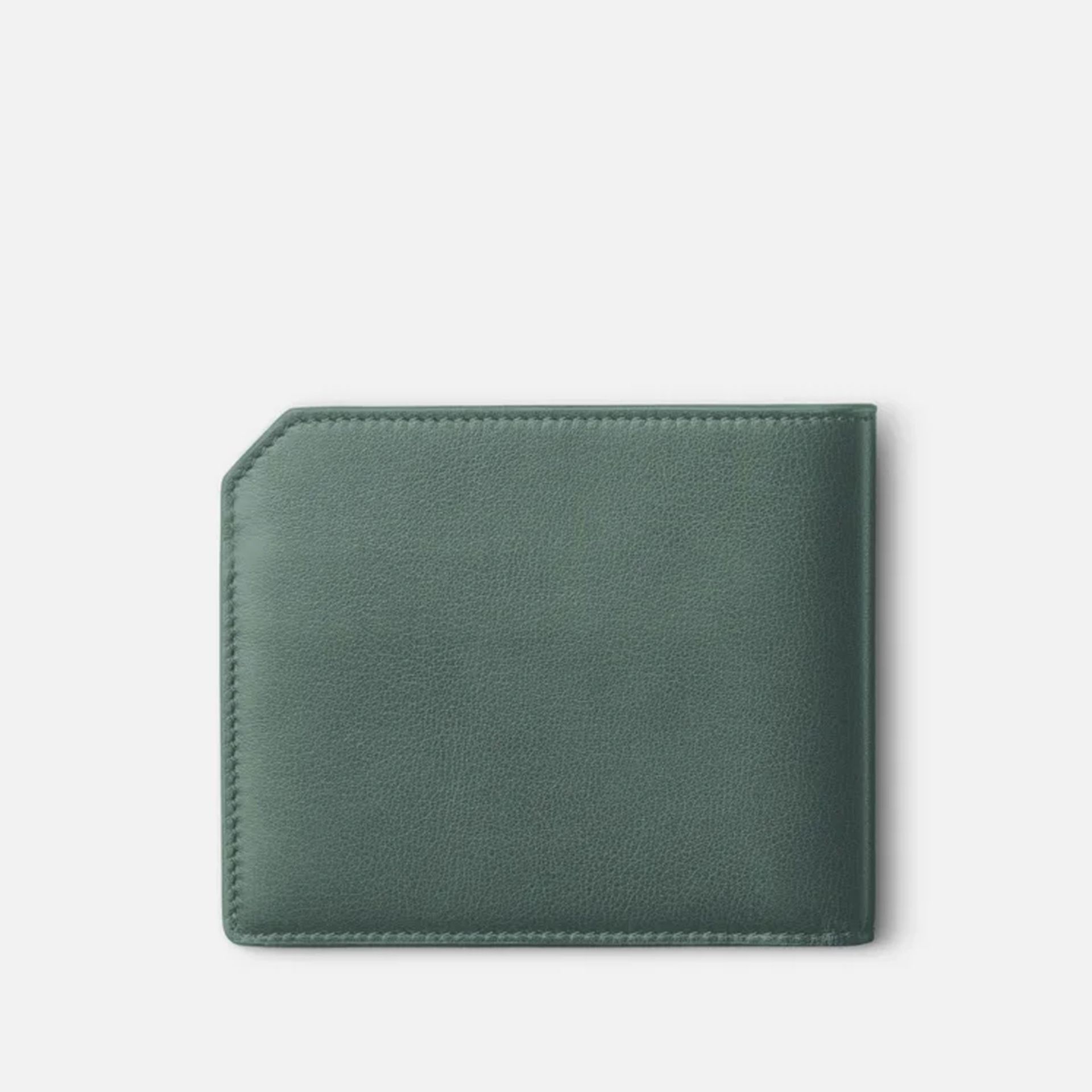 MONTBLANC Portafoglio Soft 6 Scomparti Verde  198023