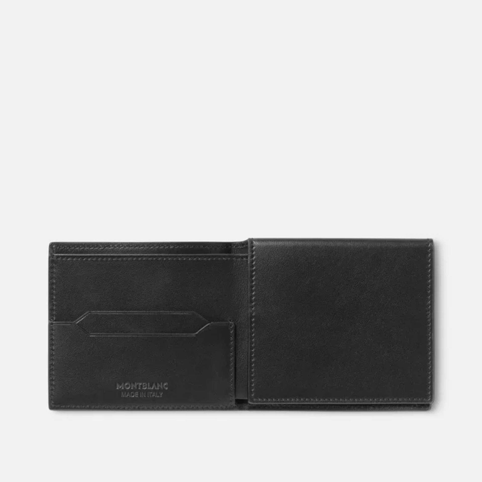 MONTBLANC Portafoglio Sottile Trio Soft 4 Scomparti Nero  198145