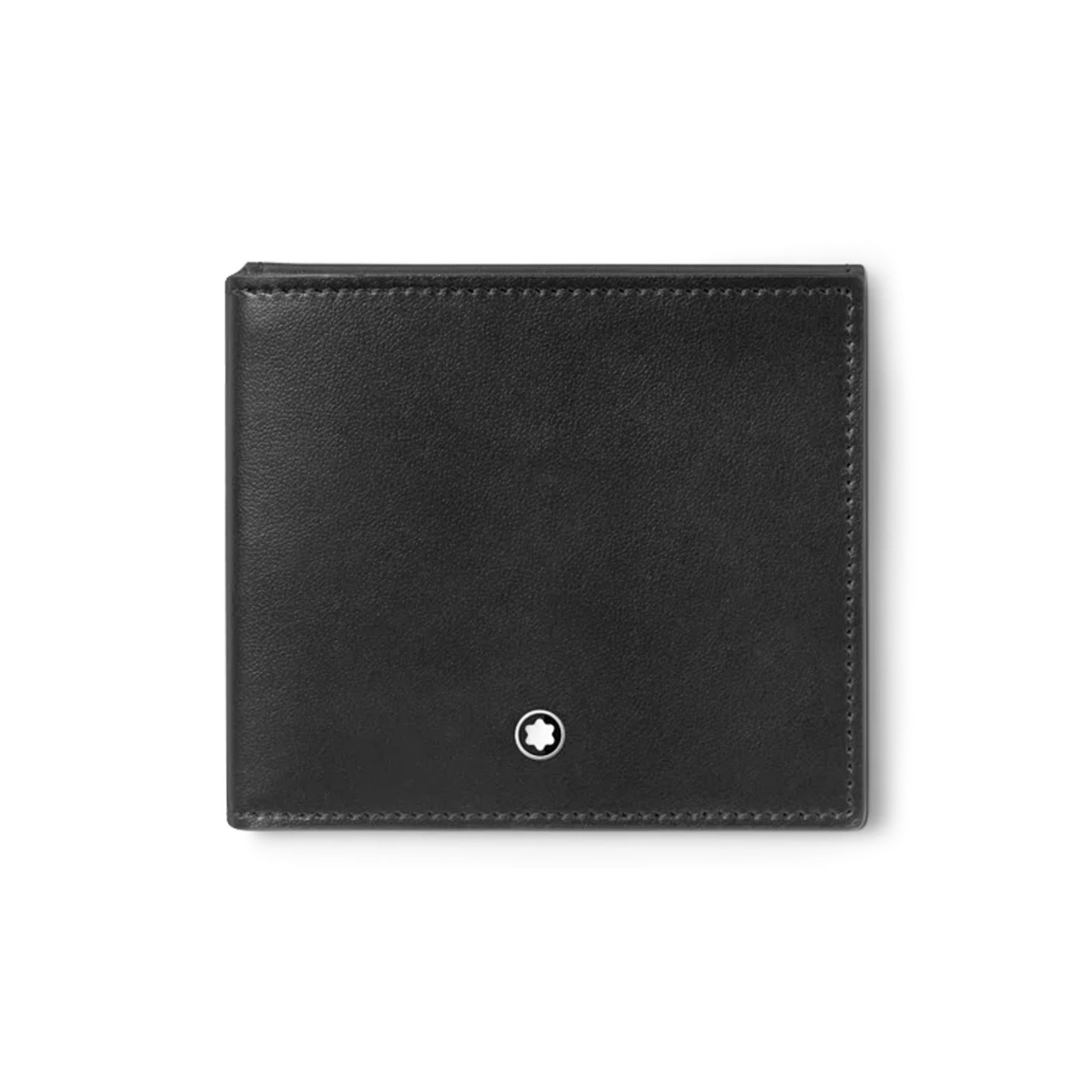 MONTBLANC Portafoglio Sottile Trio Soft 4 Scomparti Nero  198145