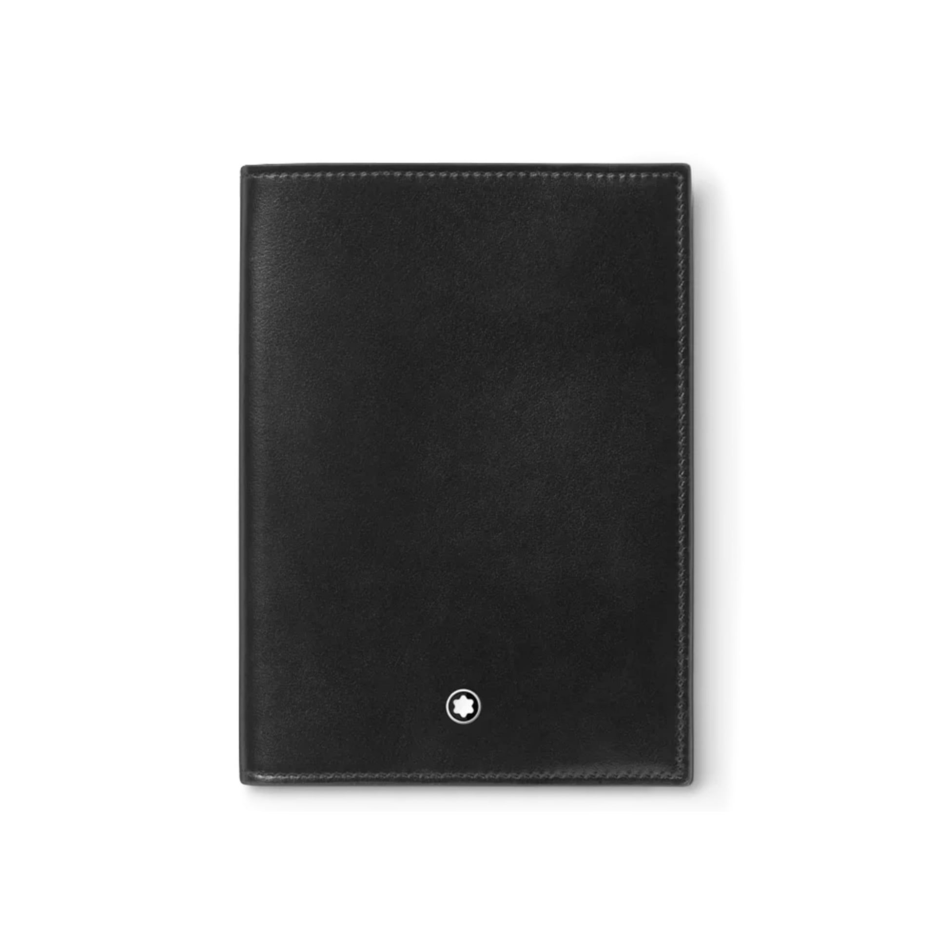 MONTBLANC Custodia Per Passaporto Meisterstück in Pelle Nera  198333