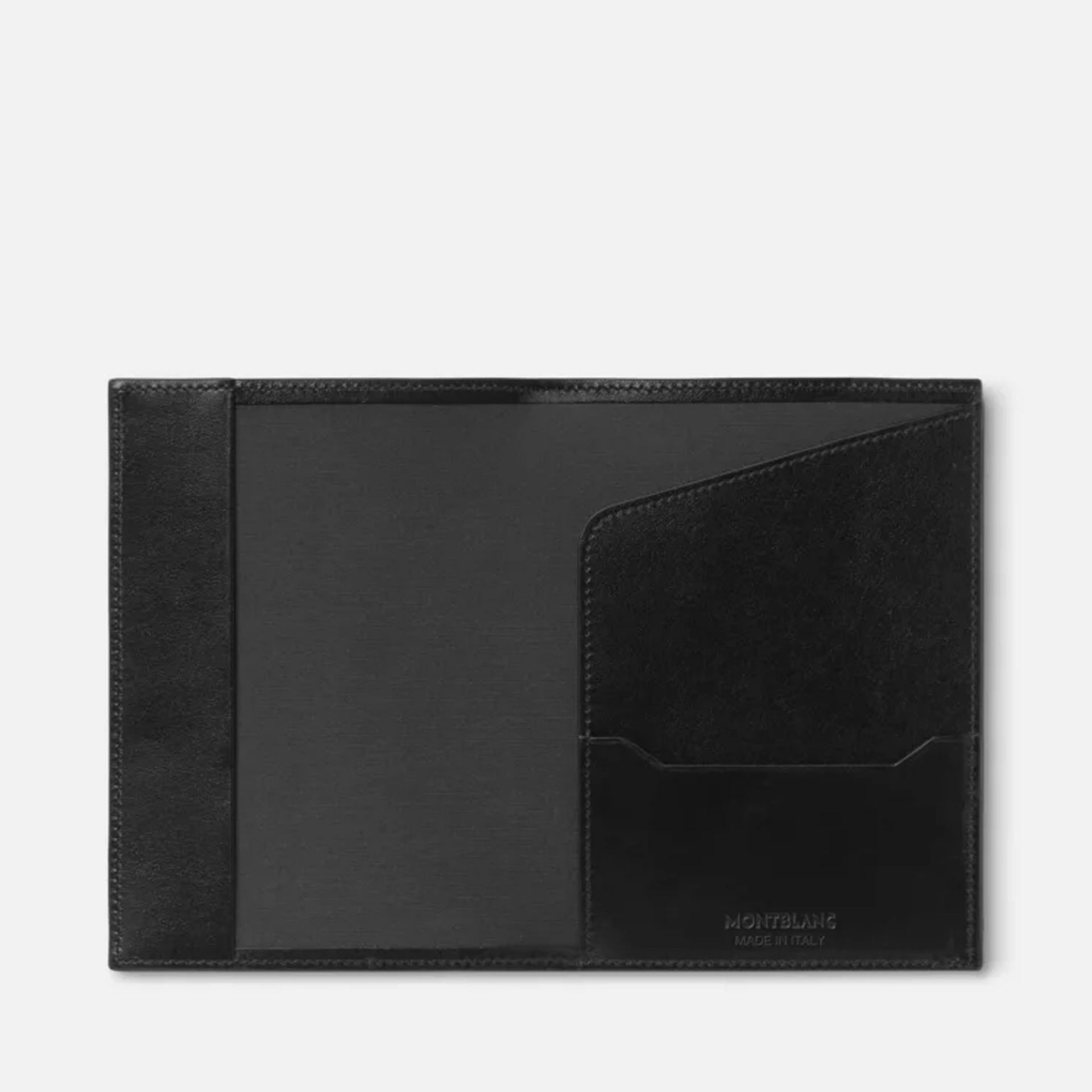 MONTBLANC Custodia Per Passaporto Meisterstück in Pelle Nera  198333