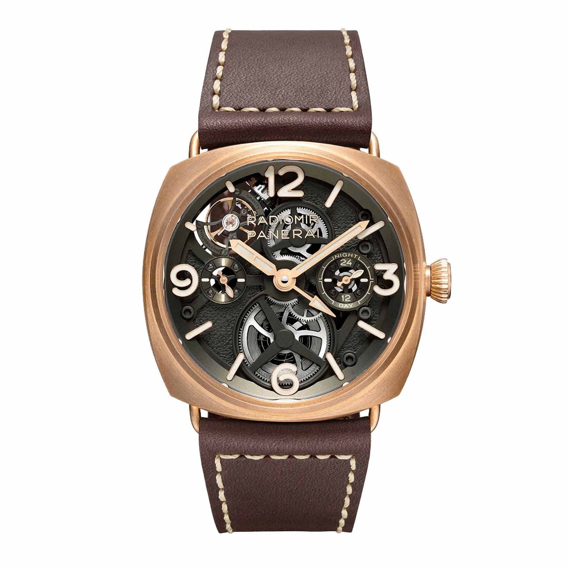 PANERAI Radiomir Tourbillon Gmt Bronzo 45 MM PAM01284