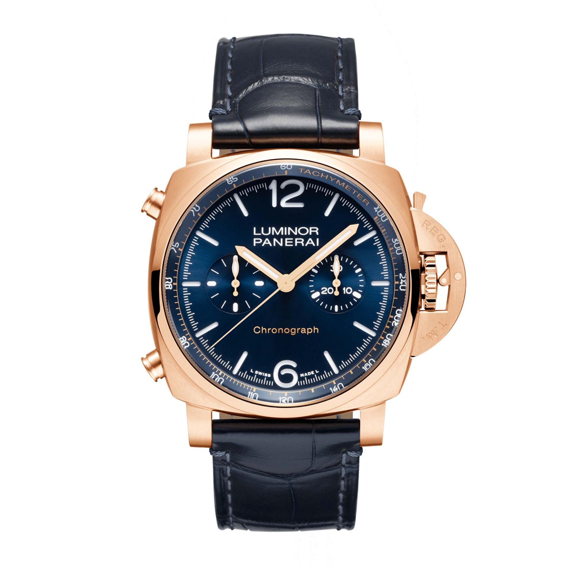 PANERAI Luminor Chrono Goldtech™ Blu Notte 44 MM PAM01111