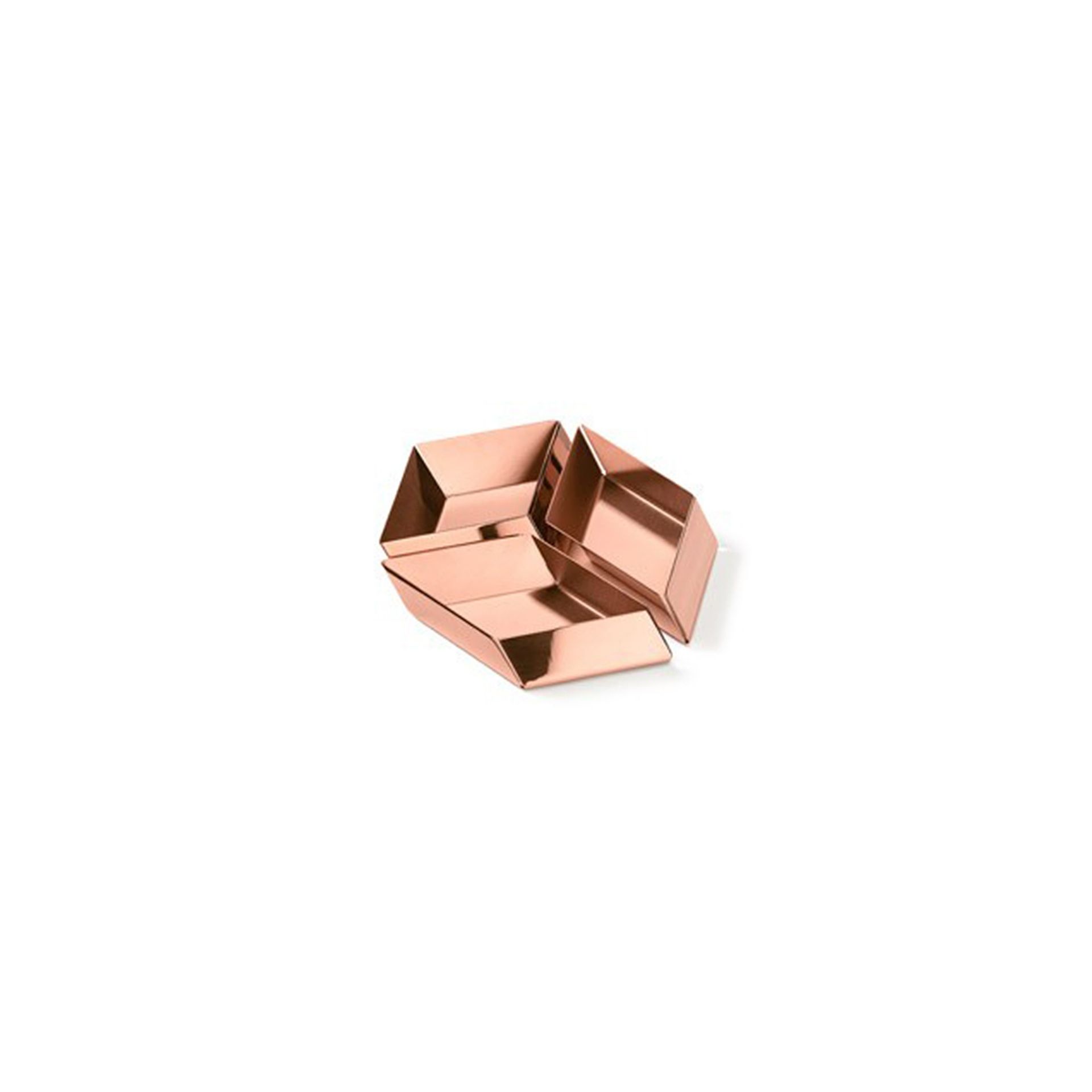 GHIDINI 1961 Set di Vassoi Axonometry Cubo Piccolo (Elisa Giovannoni)  EG609RG101