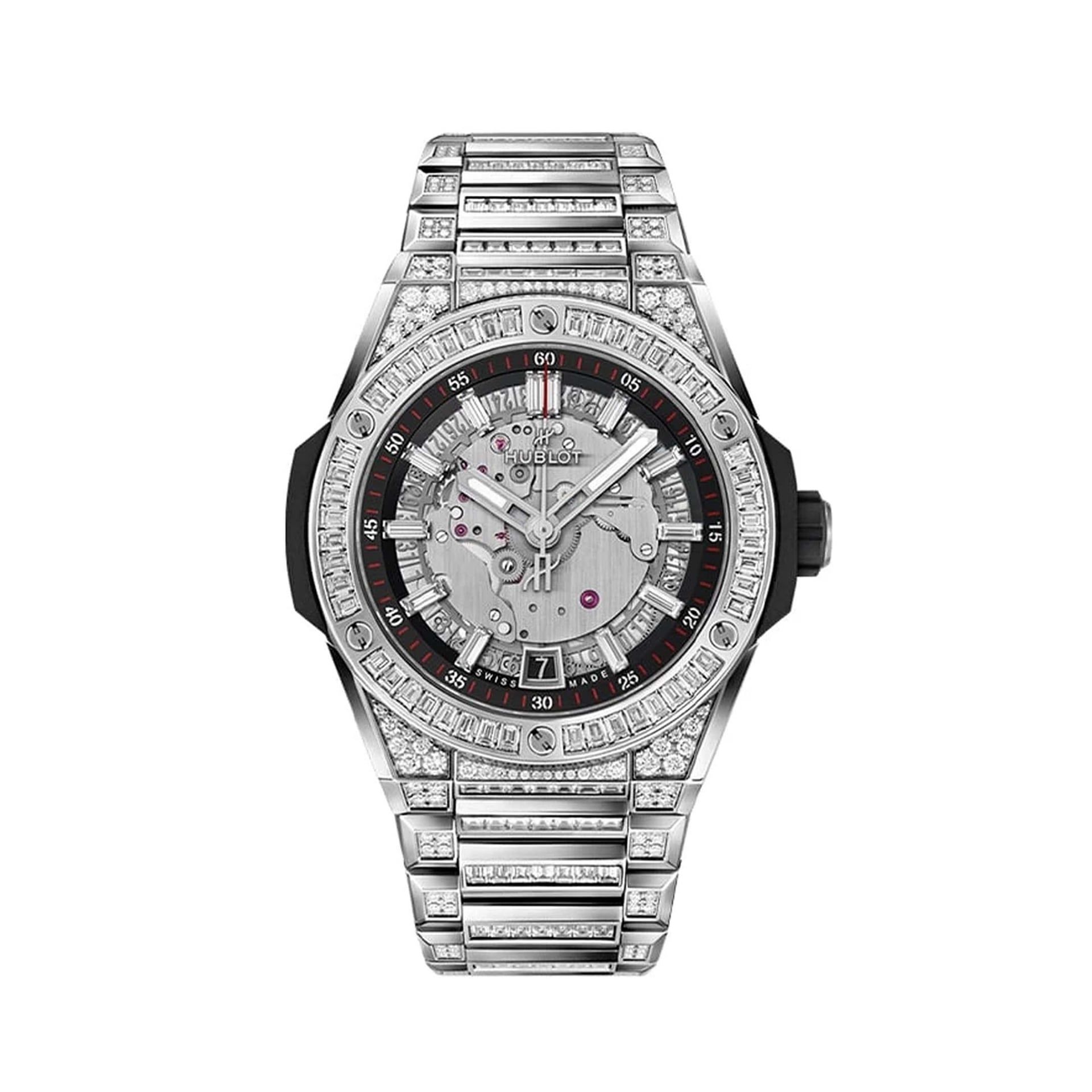 HUBLOT Big Bang Integrated Time Only Titanium Jewellery 40 MM 456.NX.0170.NX.9804