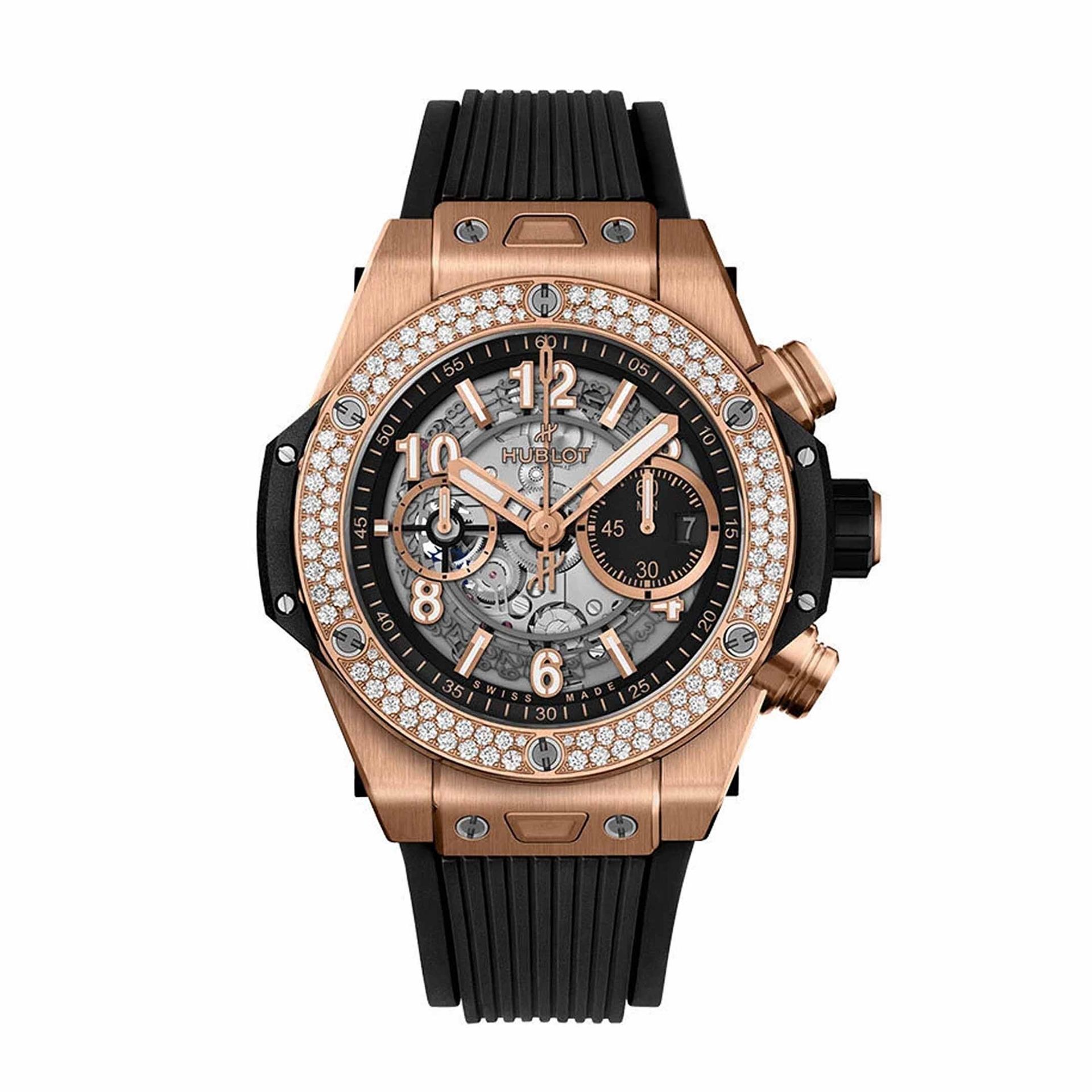 HUBLOT Big Bang Unico King Gold Diamonds 44 MM 421.OX.1180.RX.1104