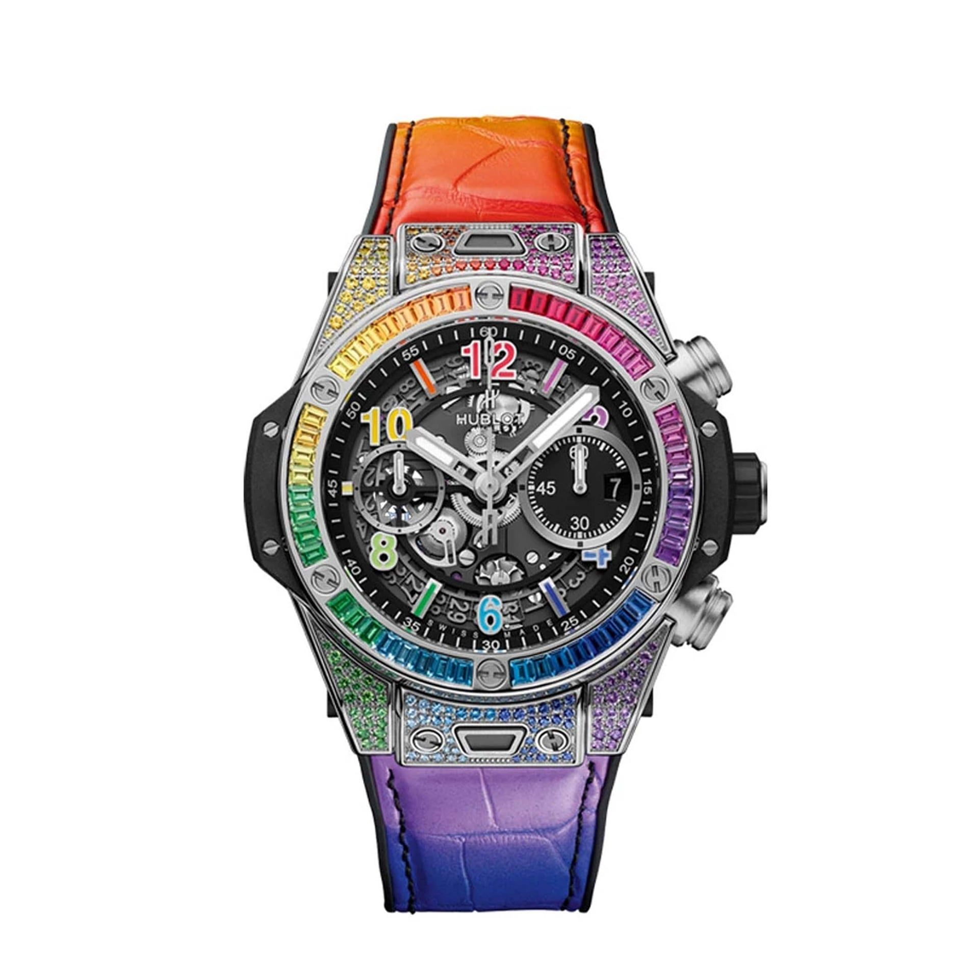HUBLOT Big Bang Unico Titanium Rainbow 42 MM 441.NX.1117.LR.0999