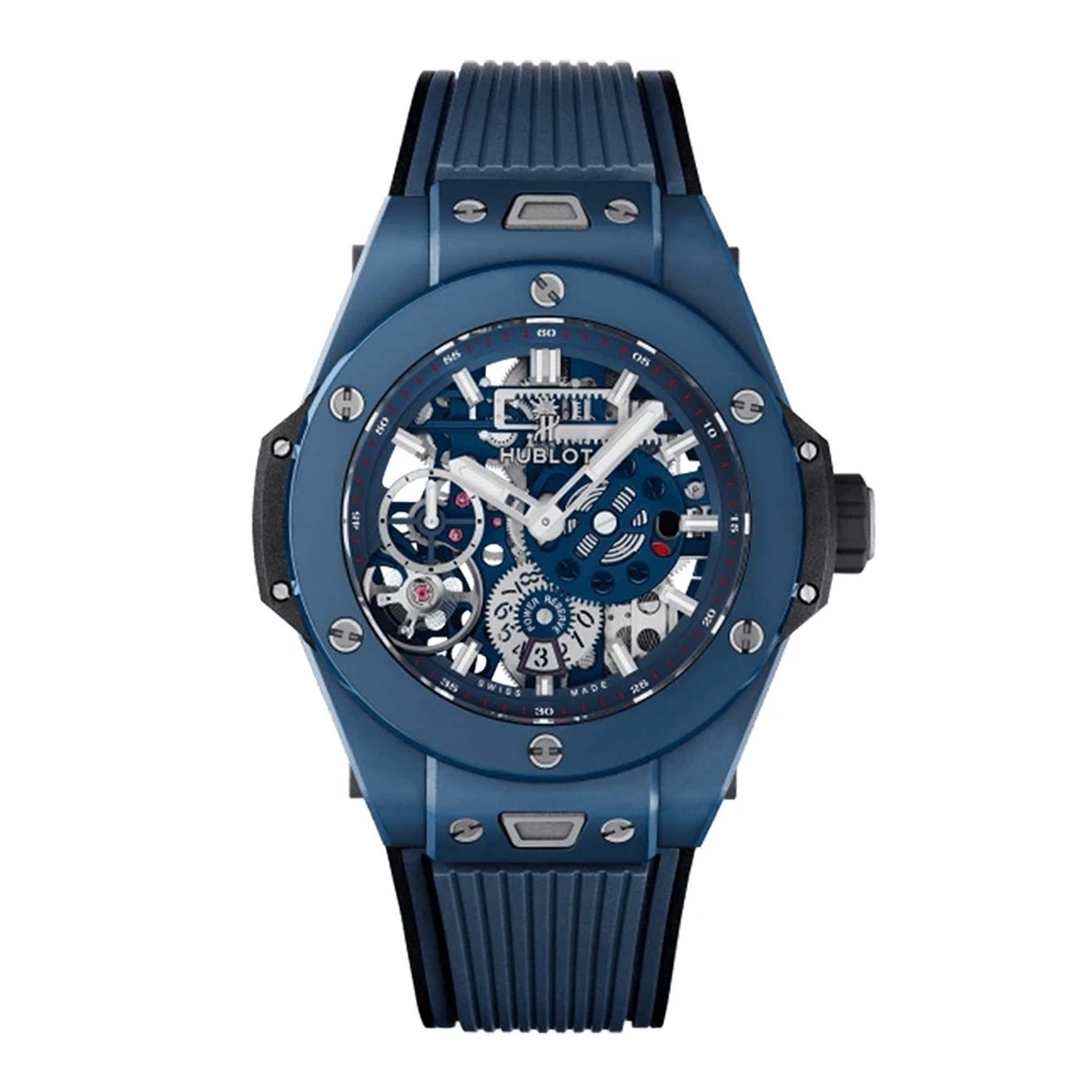 HUBLOT Big Bang  Meca-10 Ceramic Blue 45 MM 414.EX.5123.RX
