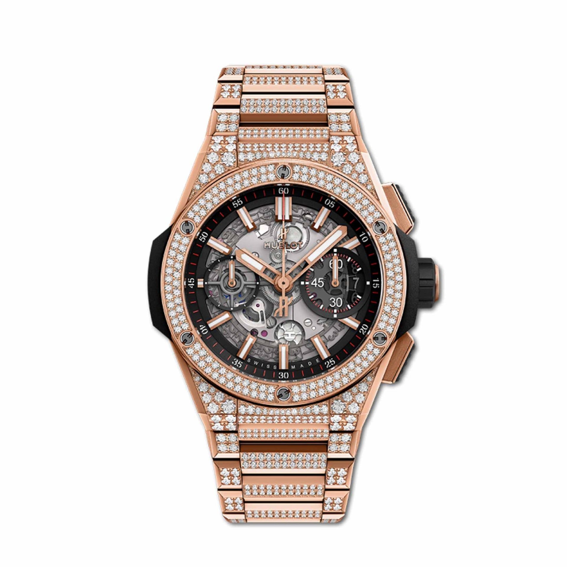 HUBLOT Big Bang Integral King Gold Pavé 42 MM 451.OX.1180.OX.3704