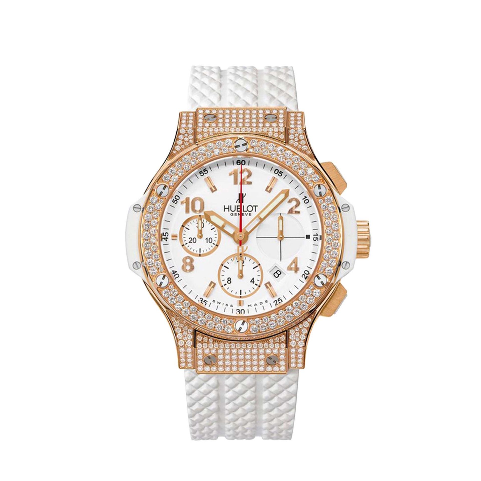 HUBLOT Big Bang Gold White Pavé 41 MM 341.PE.230.RW.174