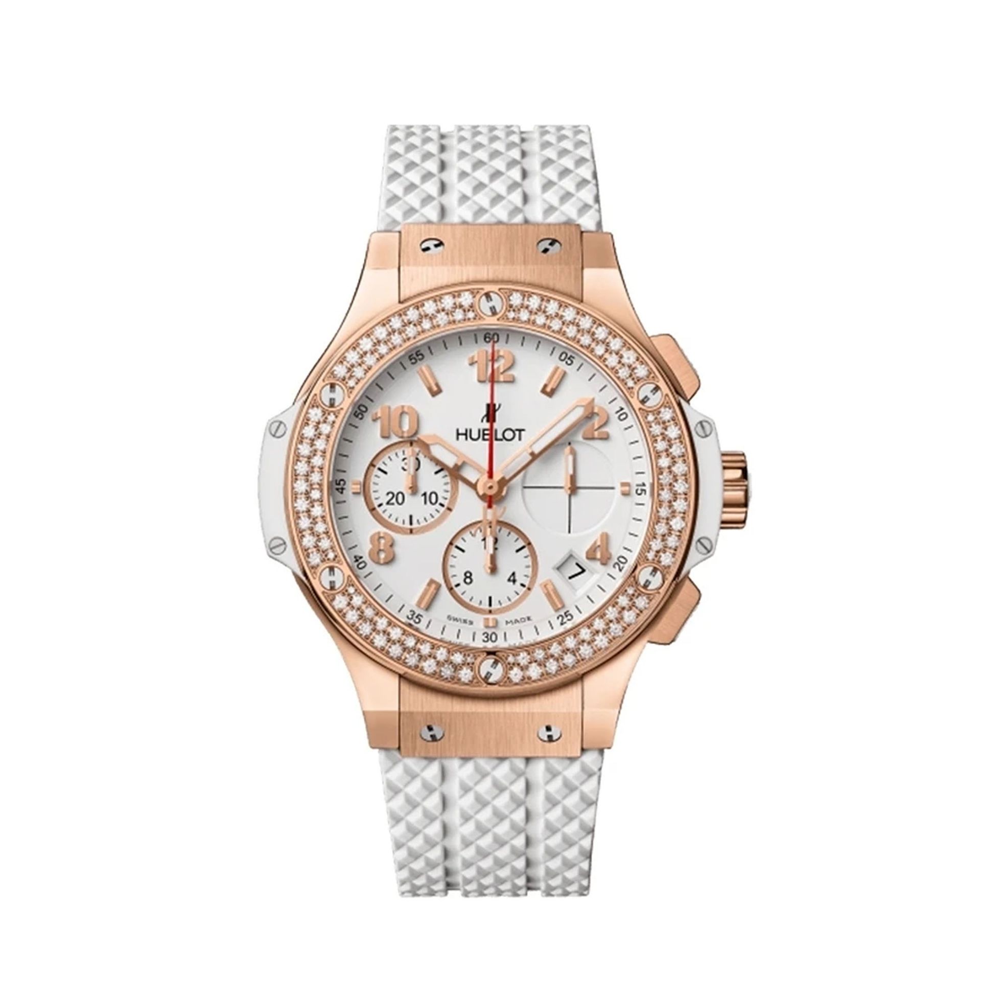 HUBLOT Big Bang Gold White Diamonds 41 MM 341.PE.230.RW.114
