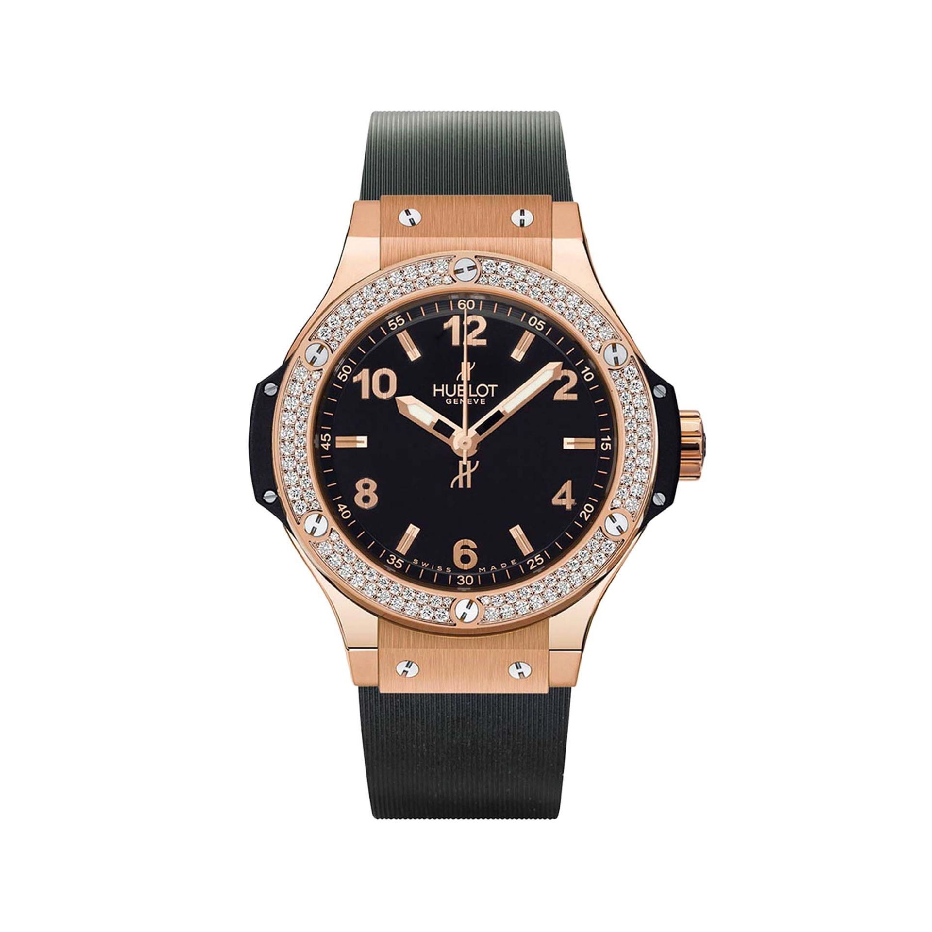 HUBLOT Big Bang Gold Diamonds 38 MM 361.PX.1280.RX.1104