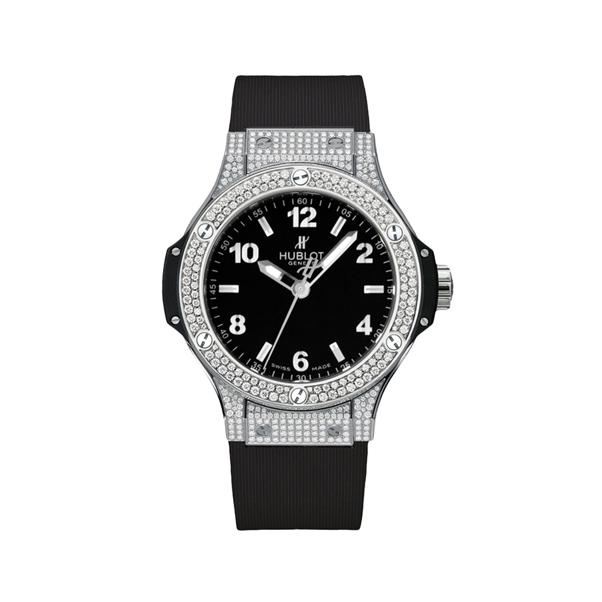 HUBLOT Big Bang Steel Pavé 38 MM 361.SX.1270.RX.1704