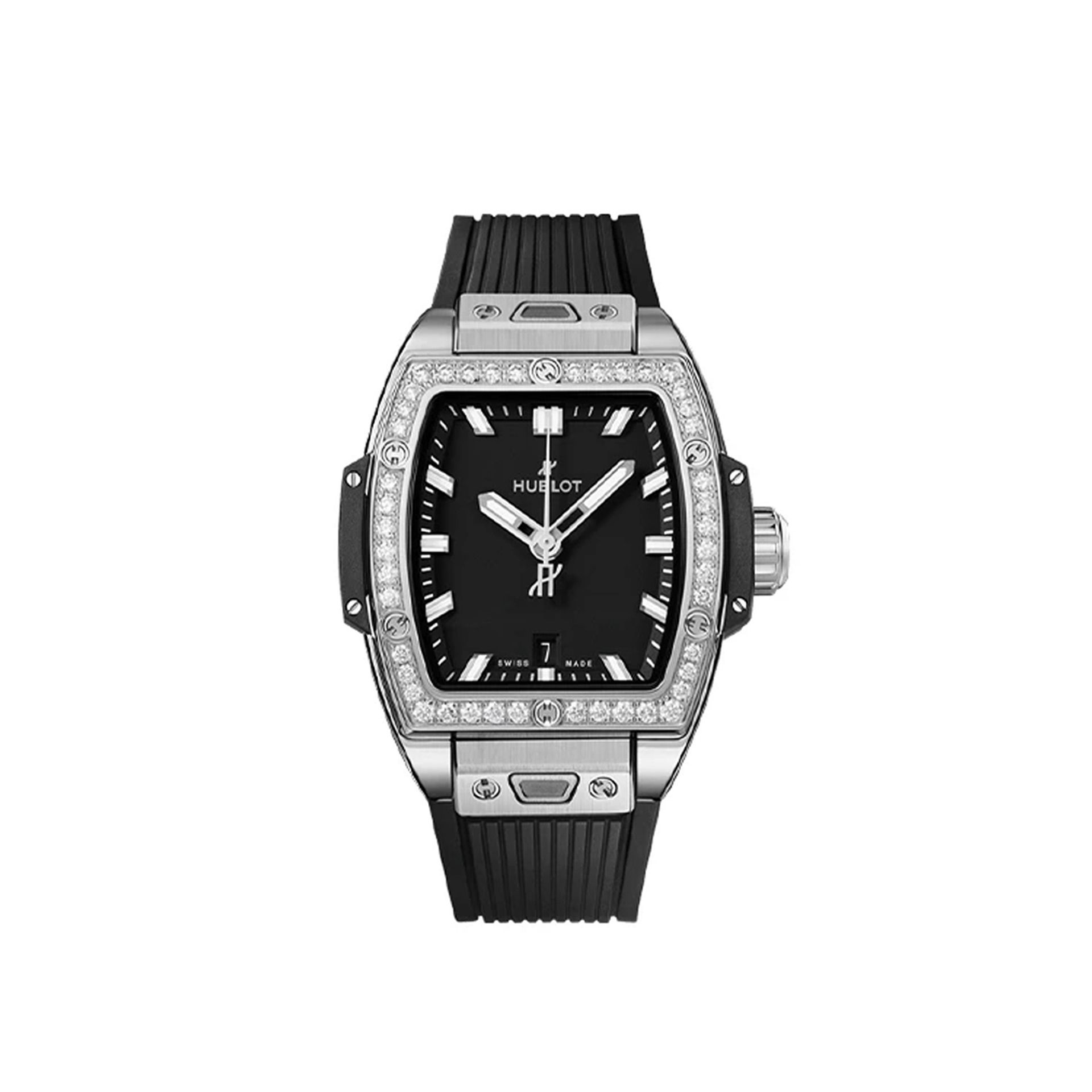 HUBLOT Spirit Of Big Bang Steel Diamonds 32 MM 682.SX.1170.RX.1204