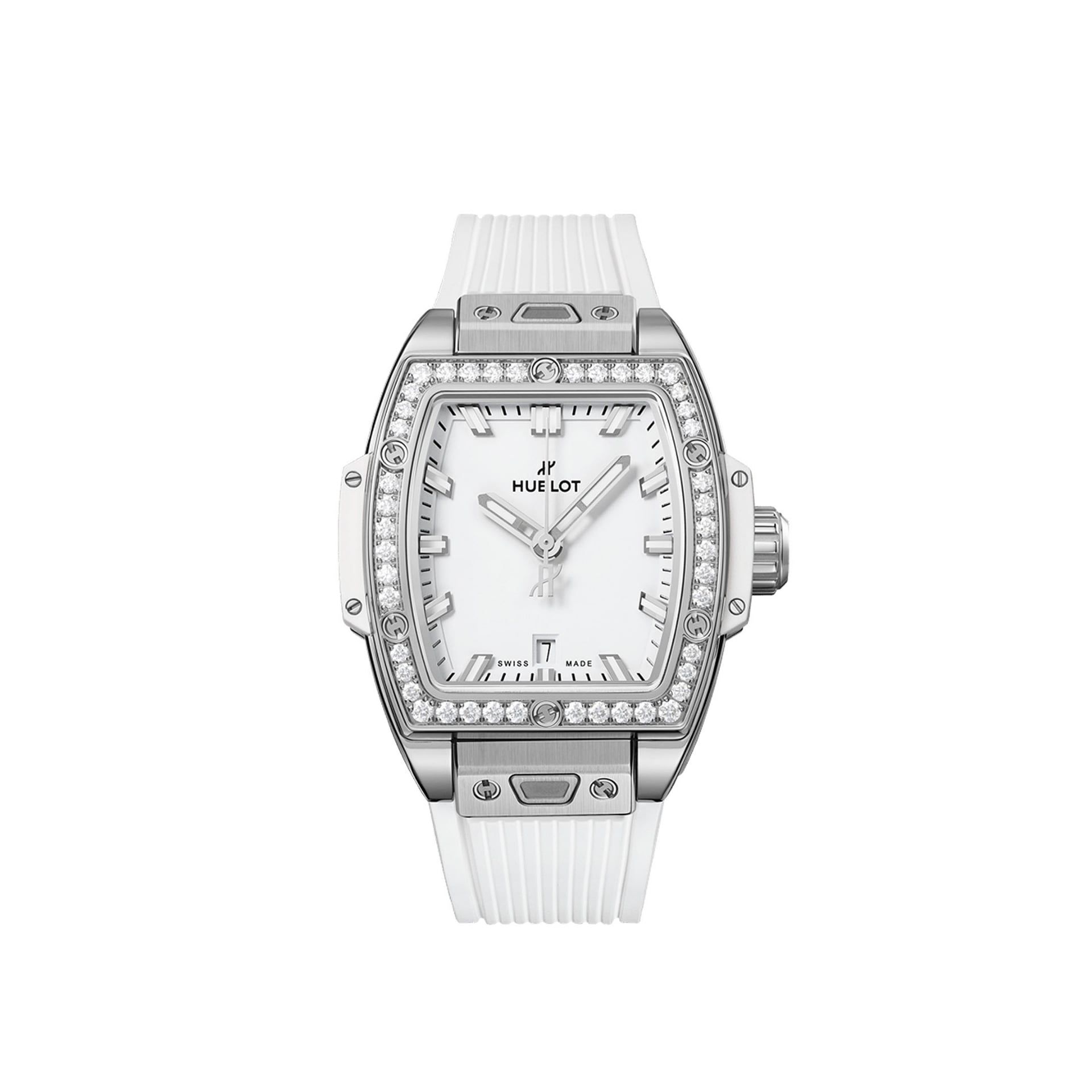 HUBLOT Spirit Of Big Bang Steel White Diamonds 32 MM 682.SE.2010.RW.1204