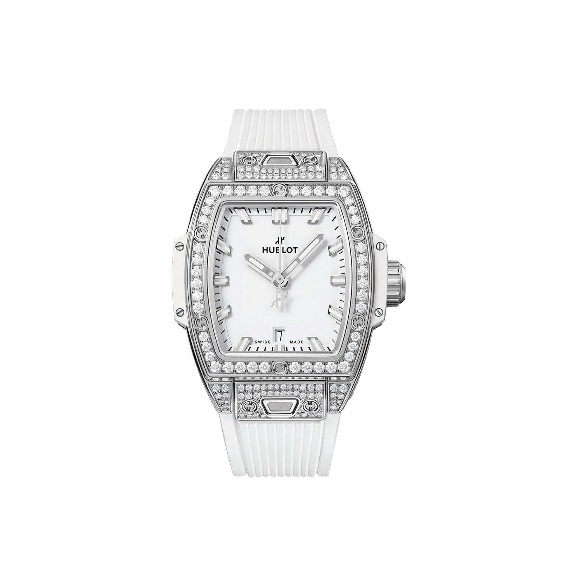 HUBLOT Spirit Of Big Bang Steel White Pavé 32 MM 682.SE.2010.RW.1604