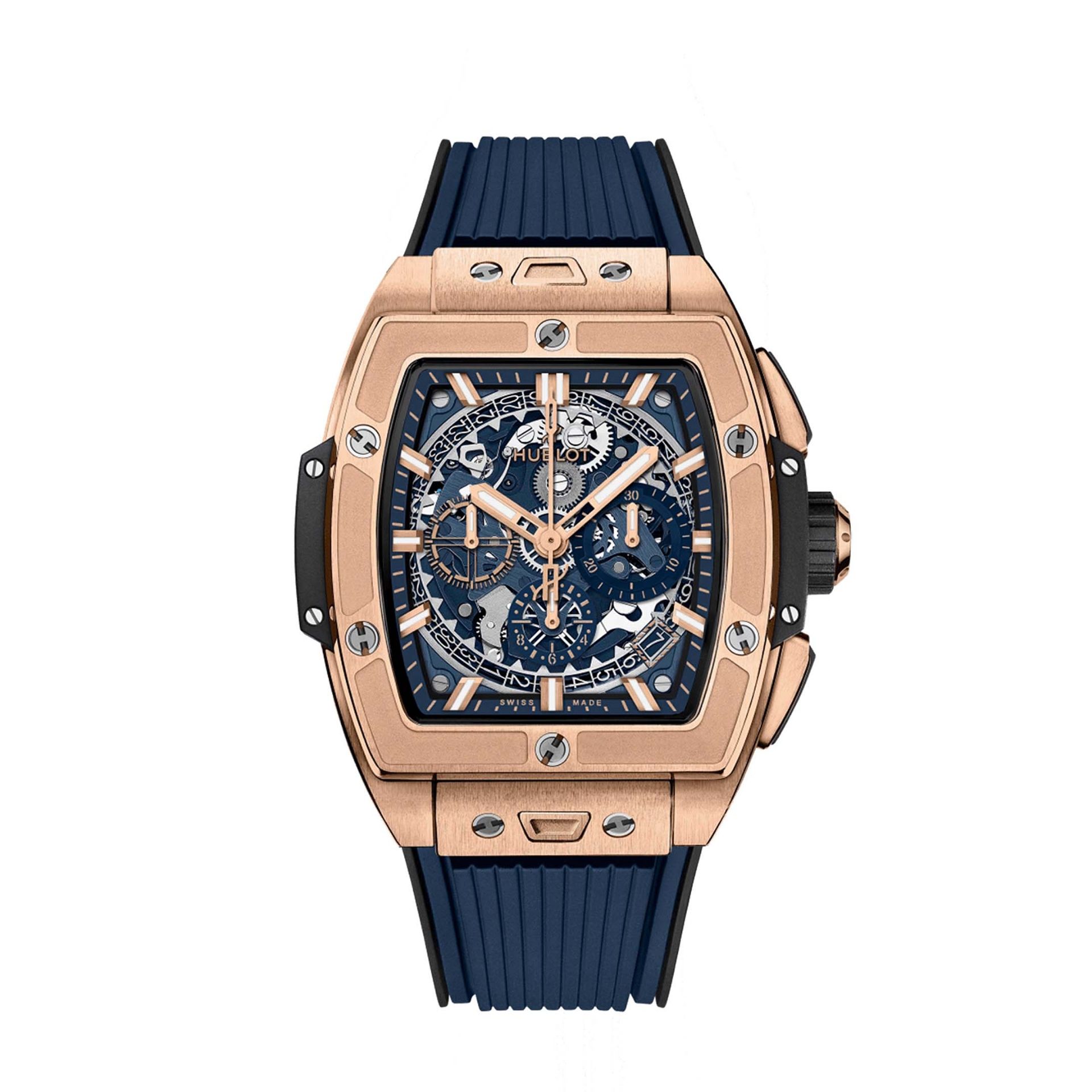 HUBLOT Big Bang Spirit King Gold Blue 42 MM 642.OX.7180.RX