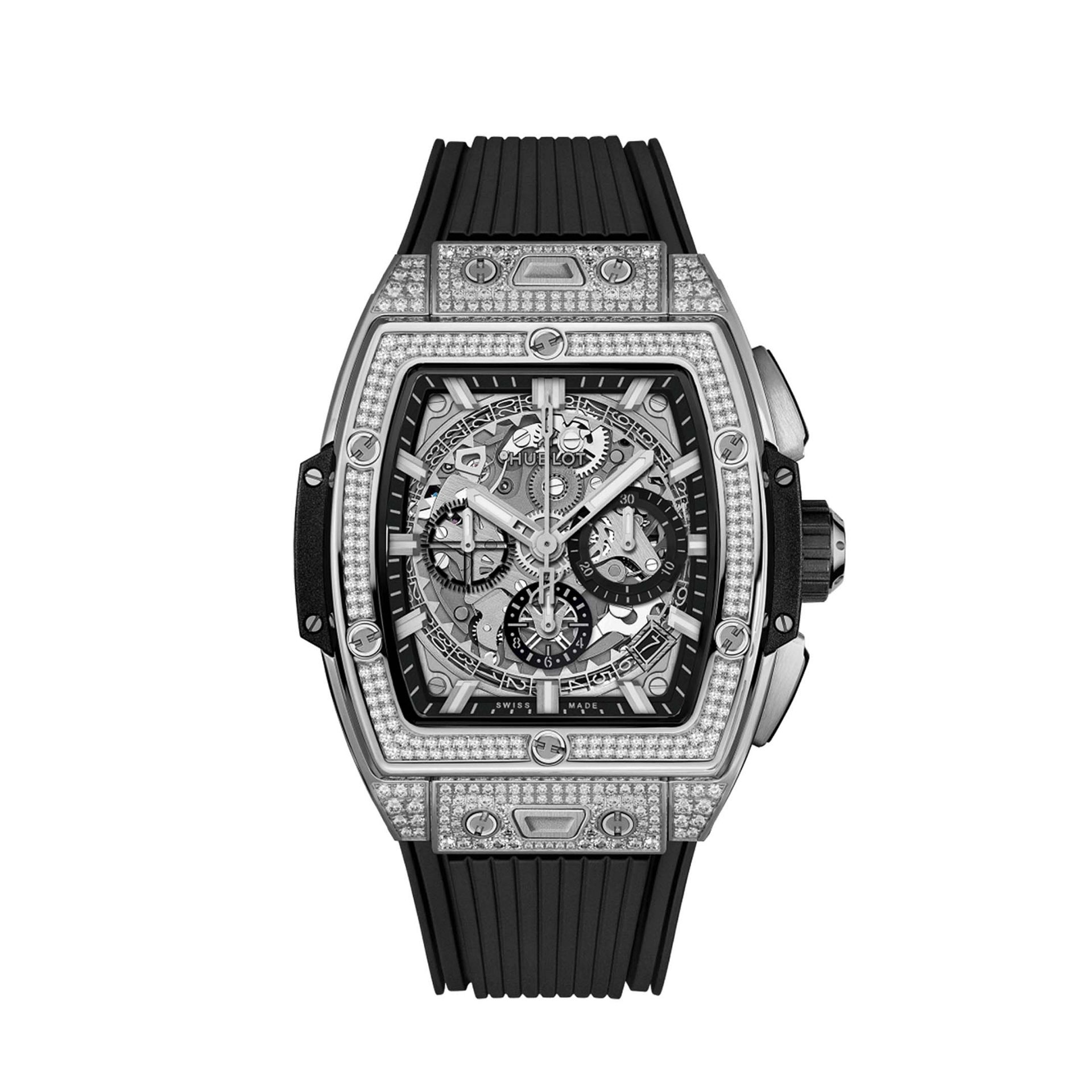 HUBLOT Big Bang Spirit Titanium Pavé 42 MM 642.NX.0170.RX.1704