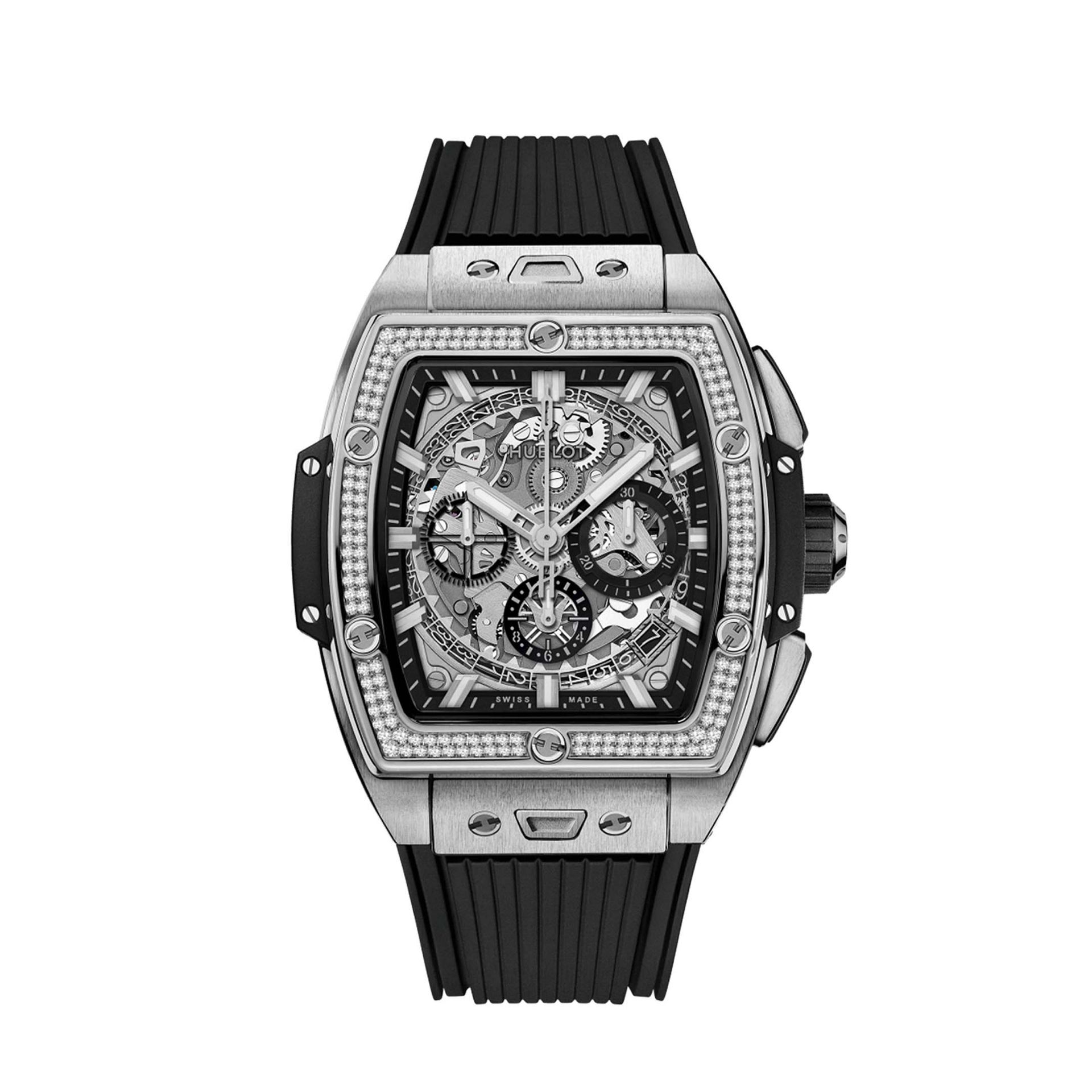 HUBLOT Big Bang Spirit Titanium Diamonds 42 MM 642.NX.0170.RX.1104