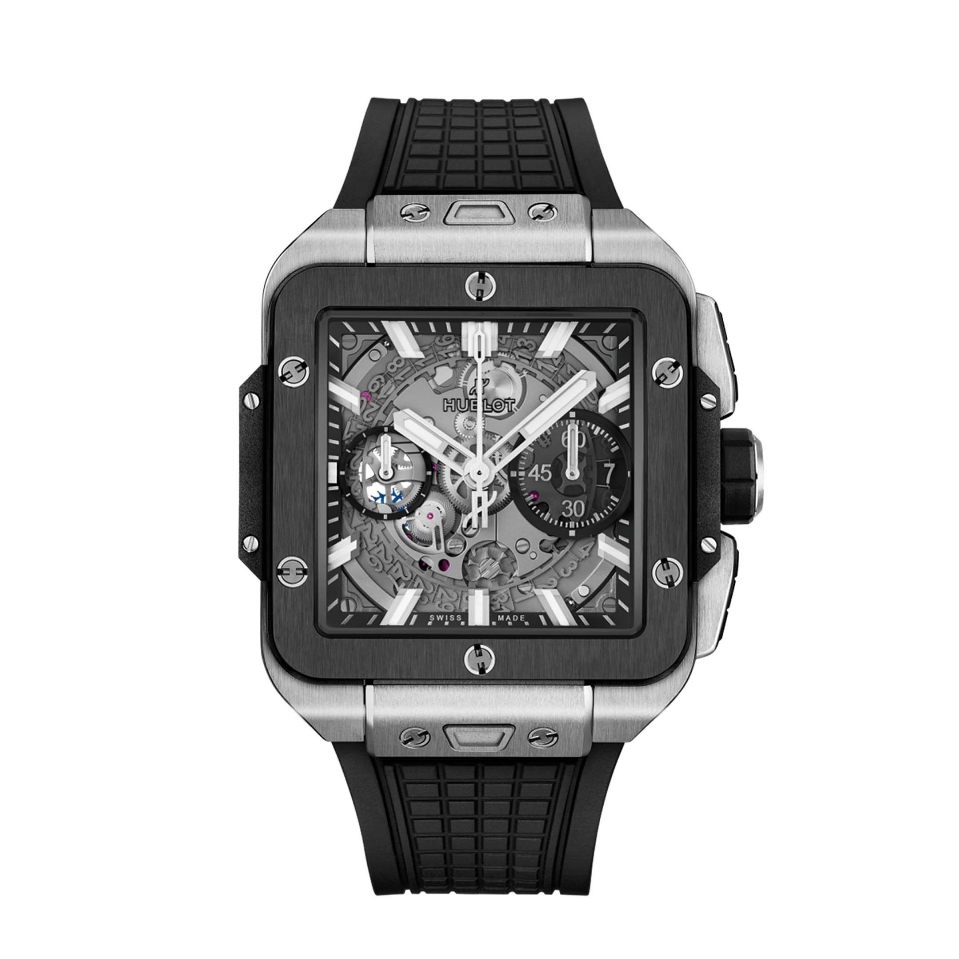 HUBLOT Square Bang Unico Titanium Ceramic 42 MM 821.NM.0170.RX