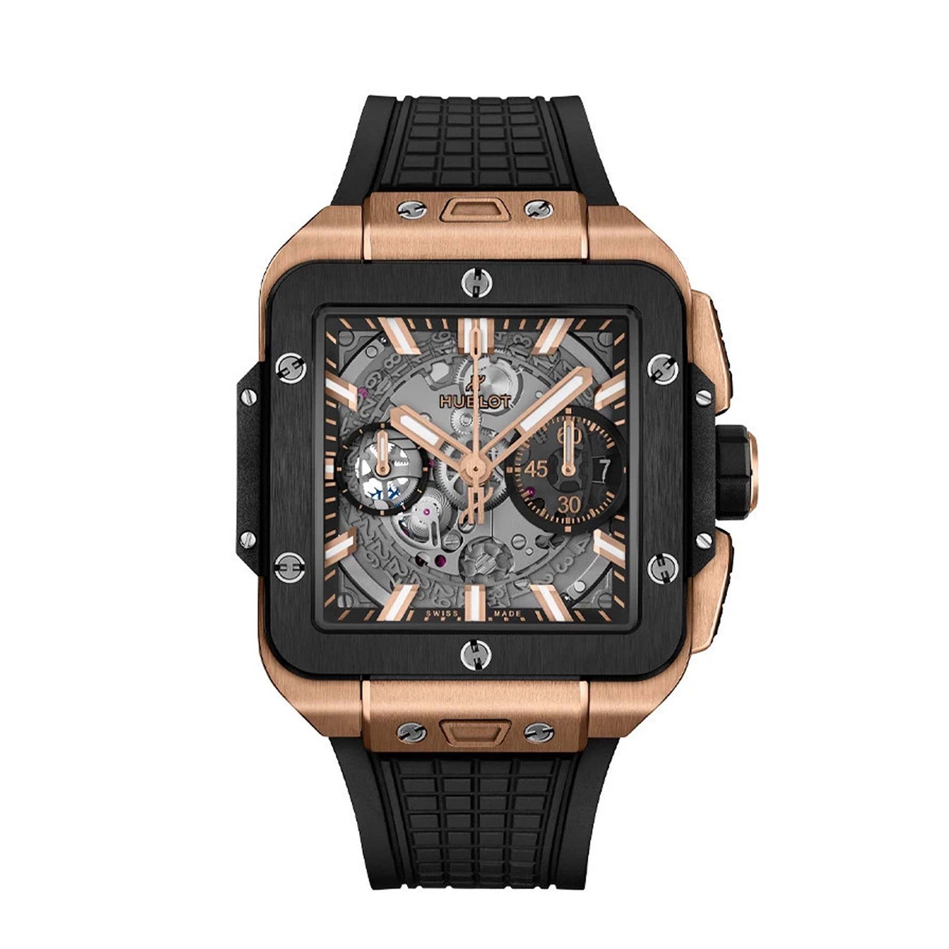 HUBLOT Square Bang Unico King Gold Ceramic 42 MM 821.OM.0180.RX