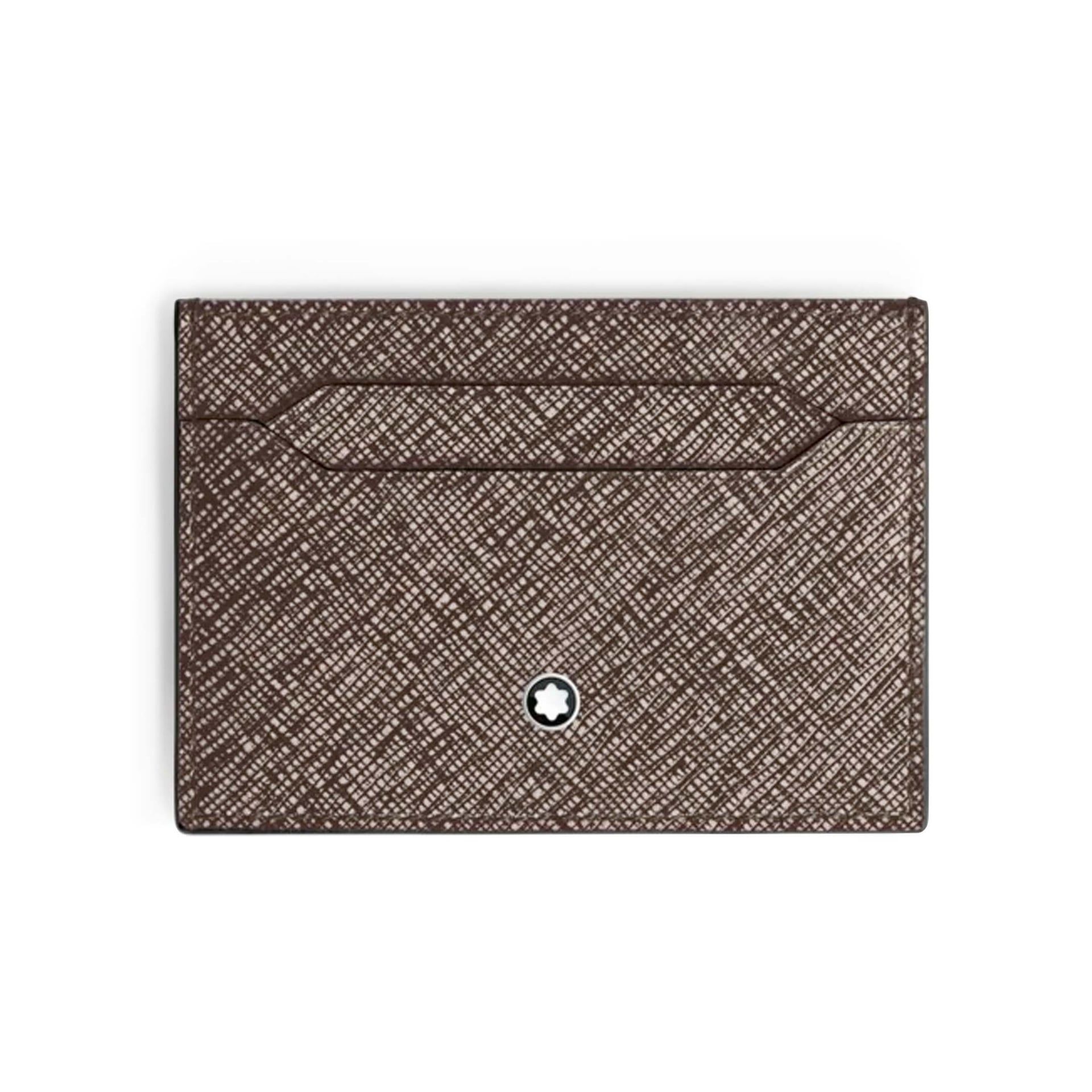 MONTBLANC Portacarte 5 Scomparti Sartorial Marrone  198844