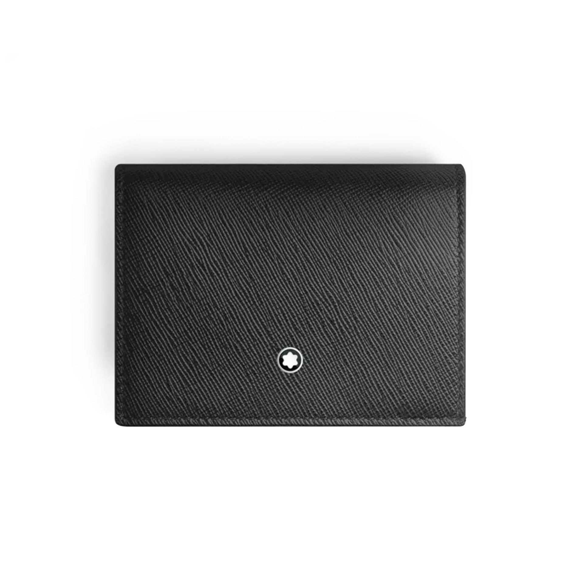 MONTBLANC Portafoglio Continental Sartorial Nano in Pelle Nera  198876