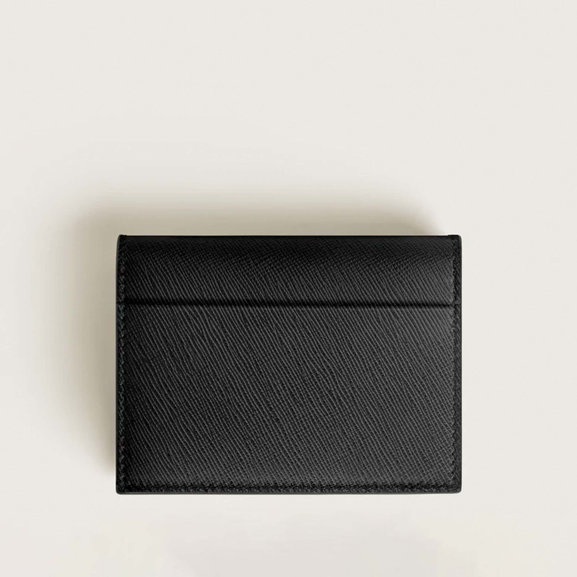 MONTBLANC Portafoglio Continental Sartorial Nano in Pelle Nera  198876