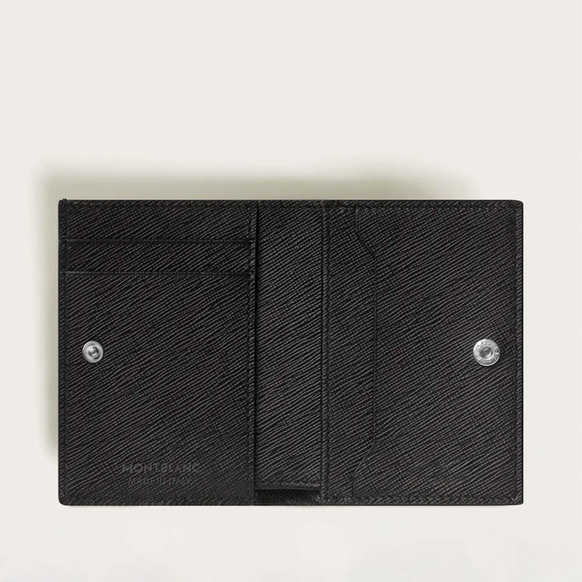 MONTBLANC Portafoglio Continental Sartorial Nano in Pelle Nera  198876