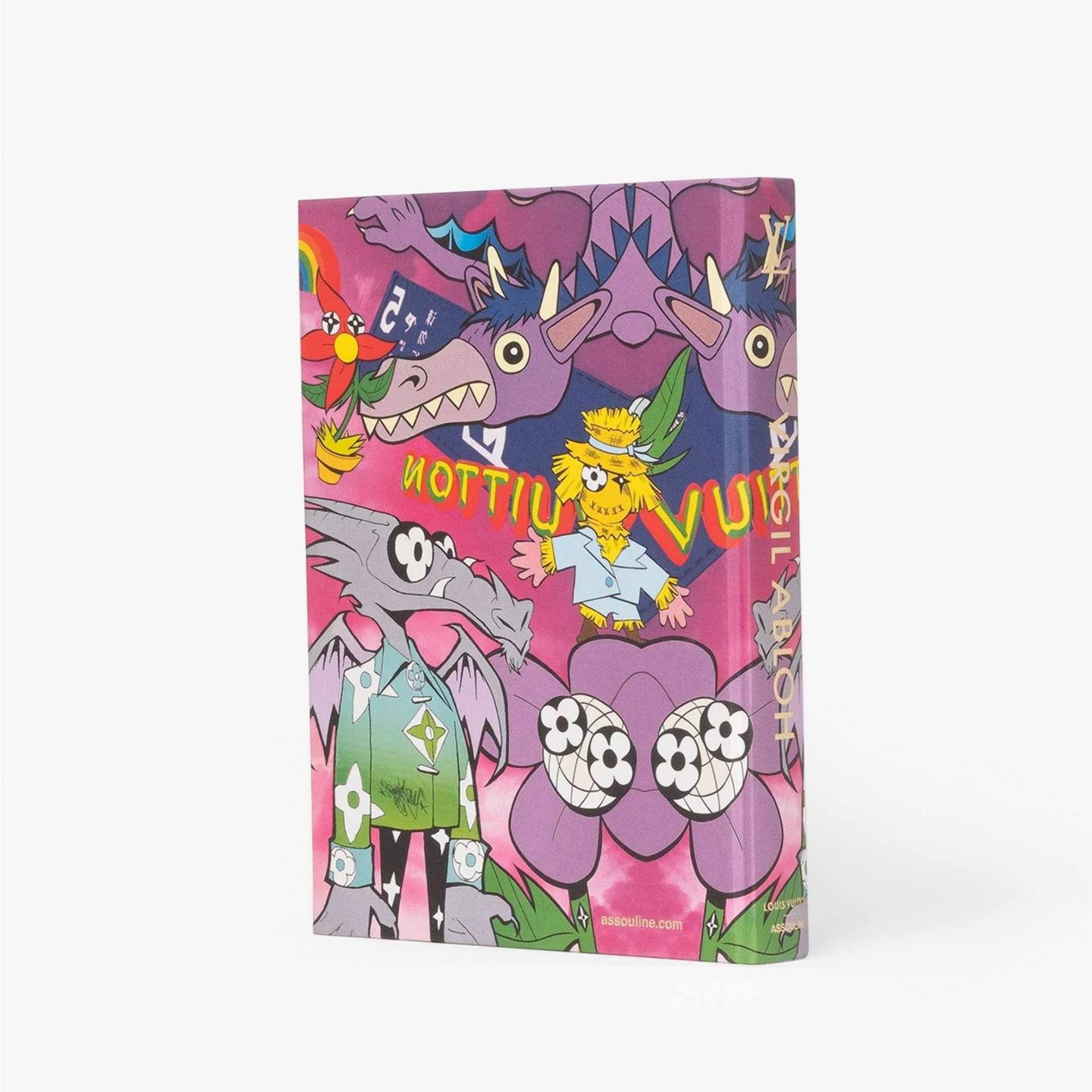 ASSOULINE Libro Louis Vuitton: Virgil Abloh (Classic Cartoon Cover) 25 x 4 x H 33 CM 9781649801524