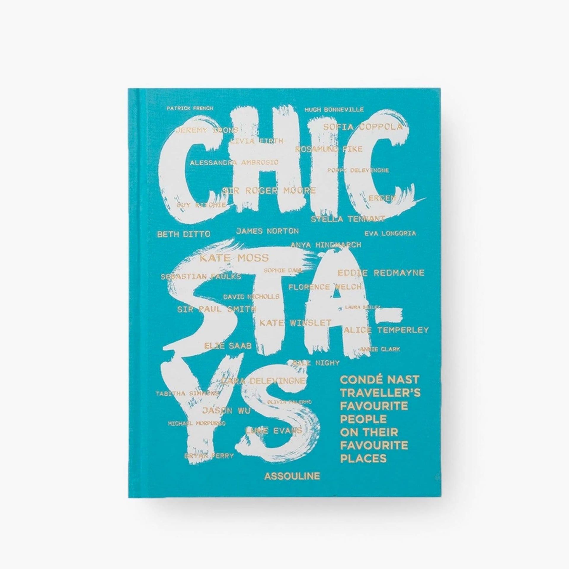 ASSOULINE Libro Chic Stays 25 x 4 x H 33 CM 9781614285373