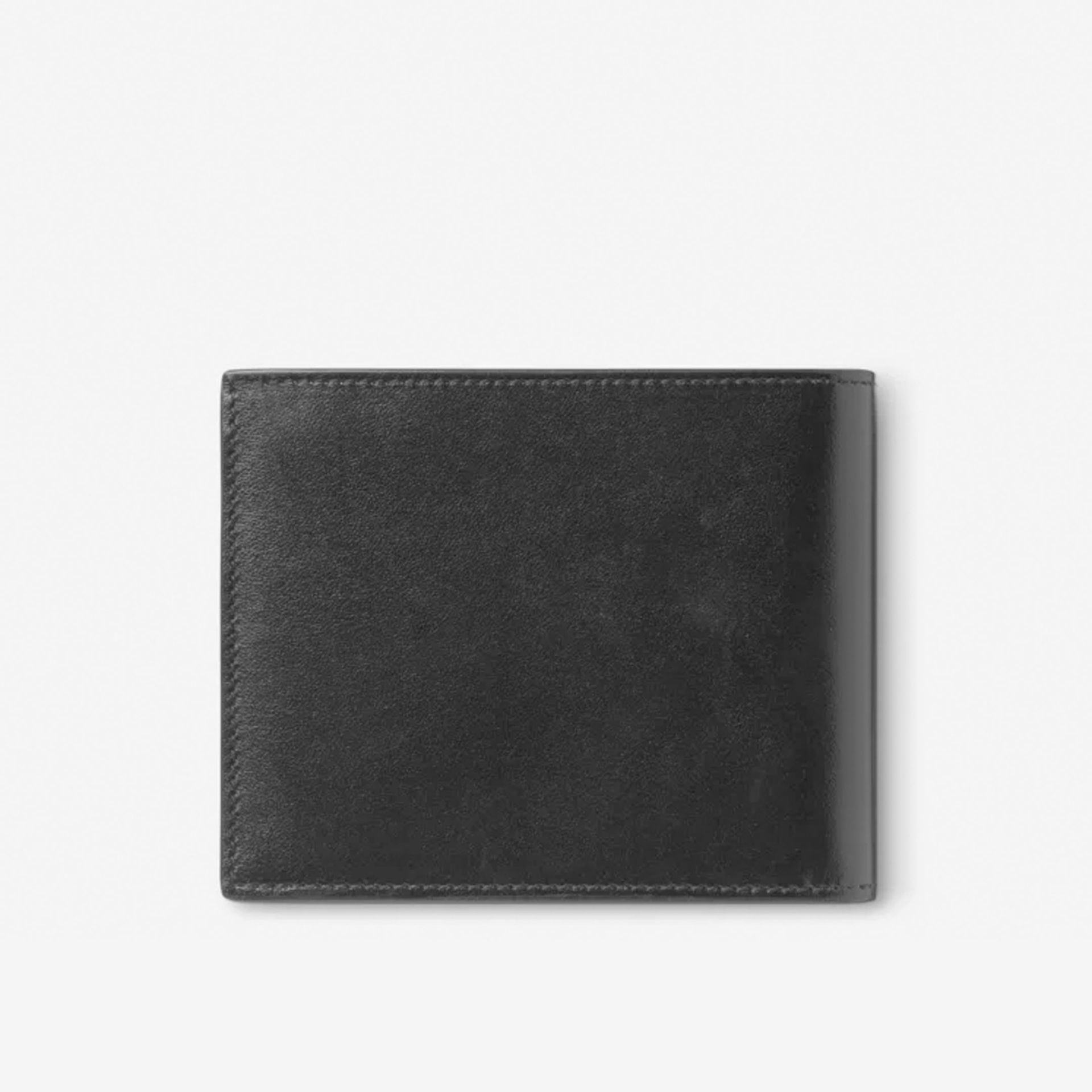 MONTBLANC Portafoglio in Pelle Nera Meisterstück 6 Scomparti  198308