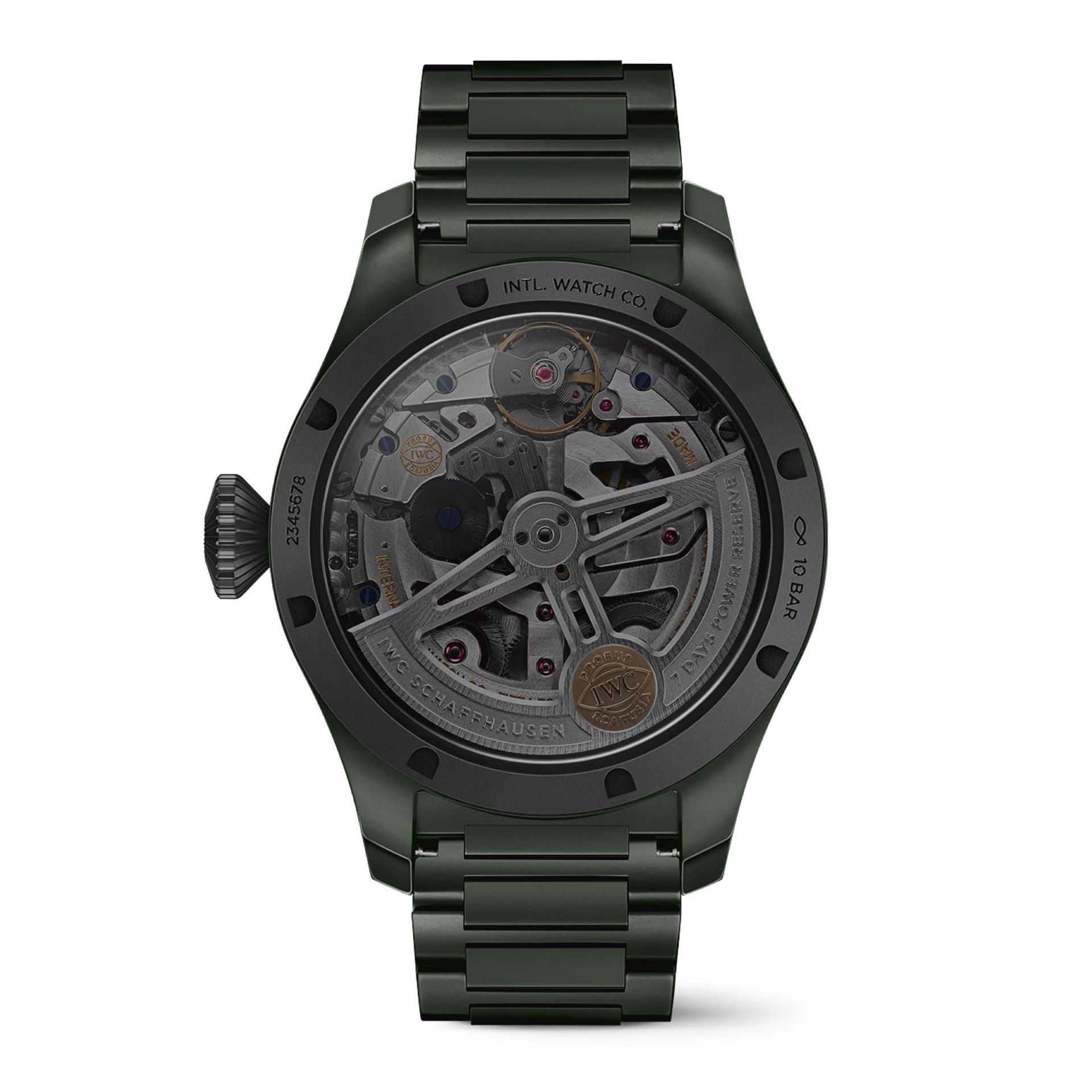 IWC Schaffhausen Big Pilot's Watch Perpetual Calendar Top Gun Woodland 46,5 MM IW503101