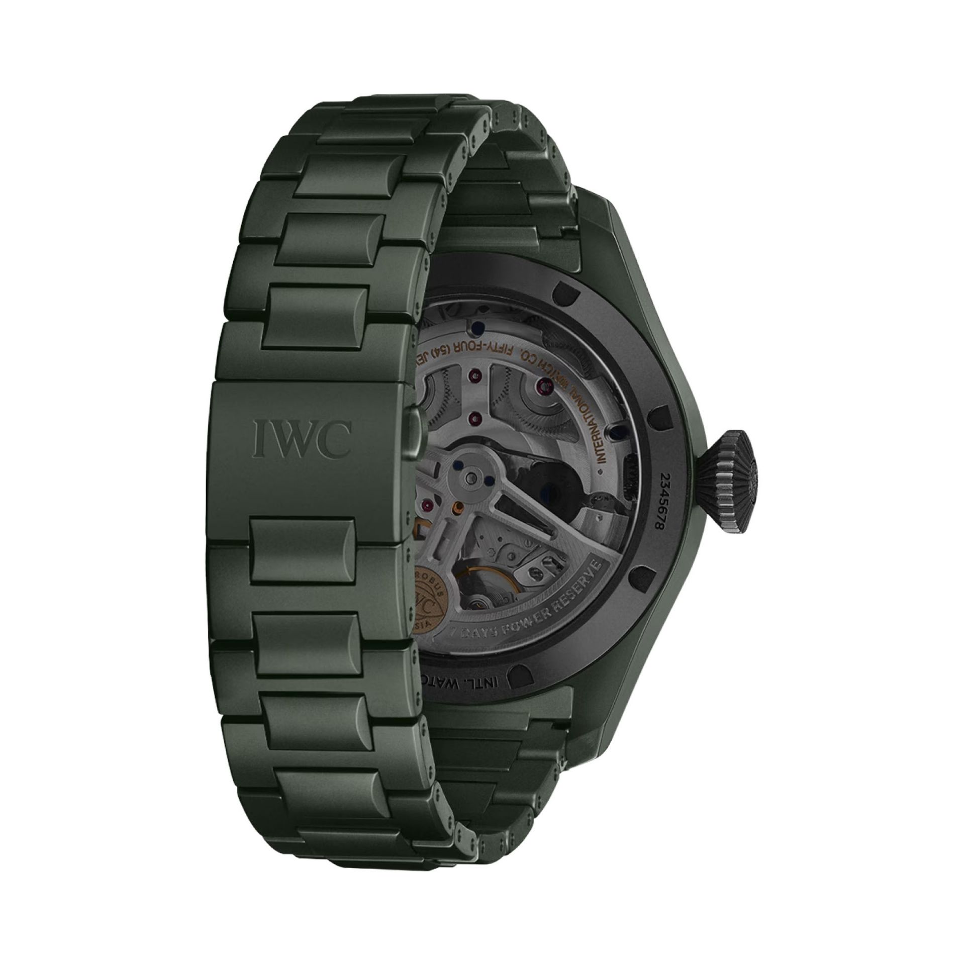 IWC Schaffhausen Big Pilot's Watch Perpetual Calendar Top Gun Woodland 46,5 MM IW503101