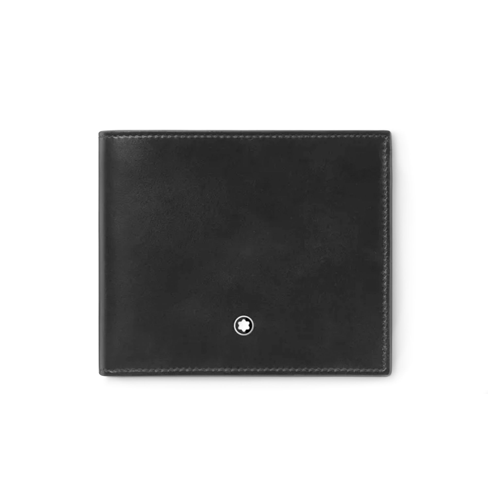 MONTBLANC Portafoglio in Pelle Nera Meisterstück 8 Scomparti  198310