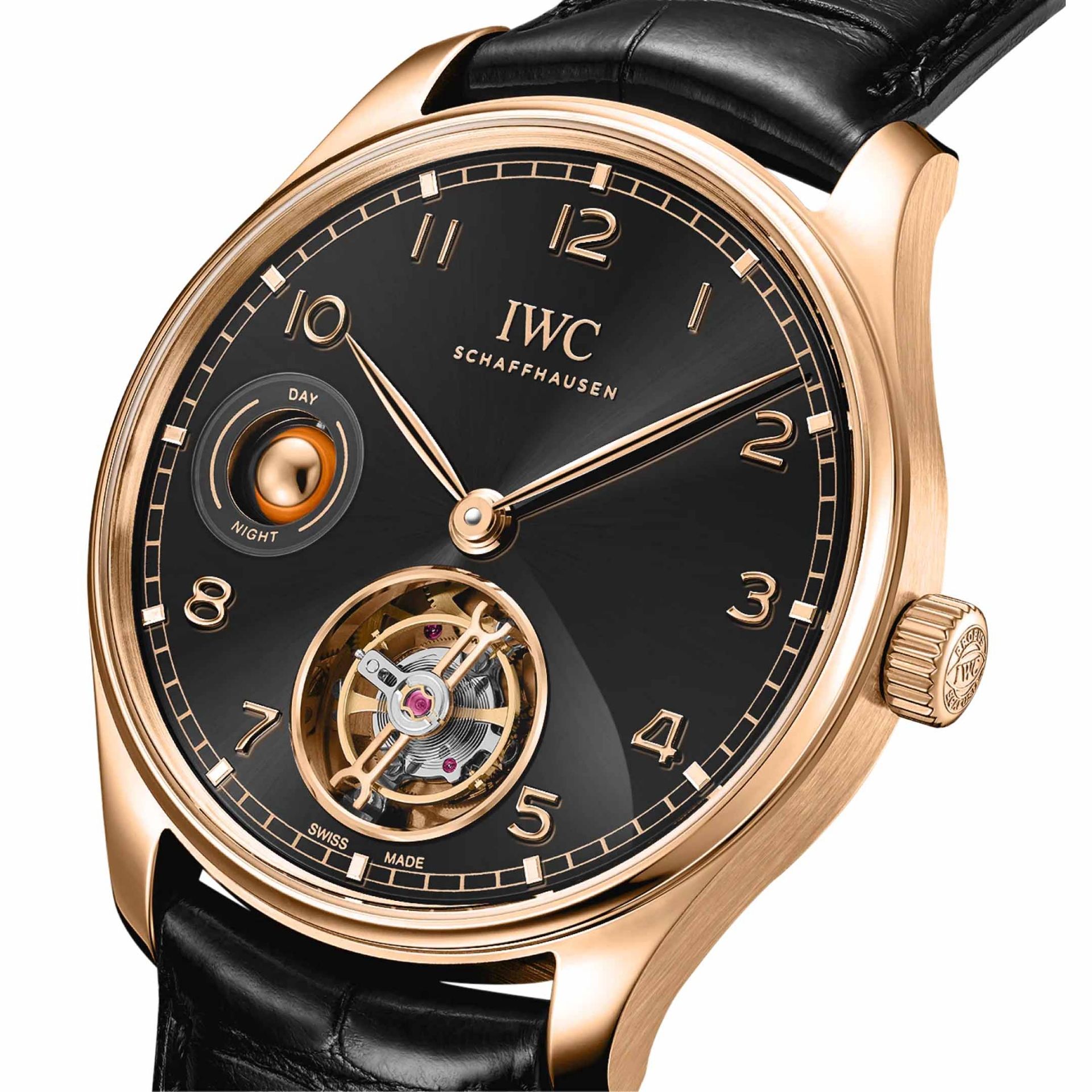IWC Schaffhausen Portugieser Hand-Wound Tourbillon Day & Night 42,4 MM IW545901