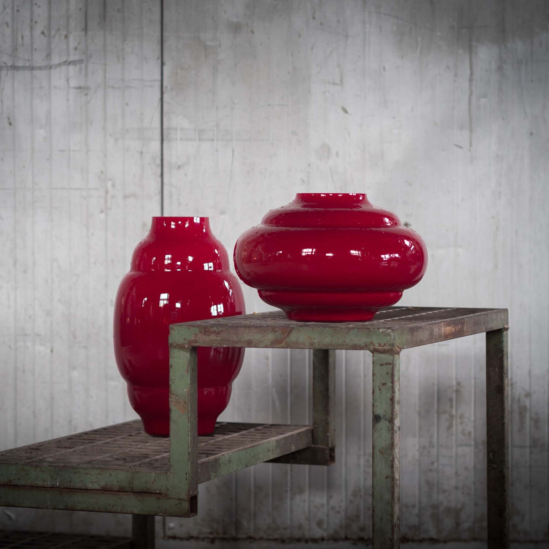 SALVIATI Vaso Lido Liberty Bowl Arancio H 18 CM / Ø 28 CM 20202