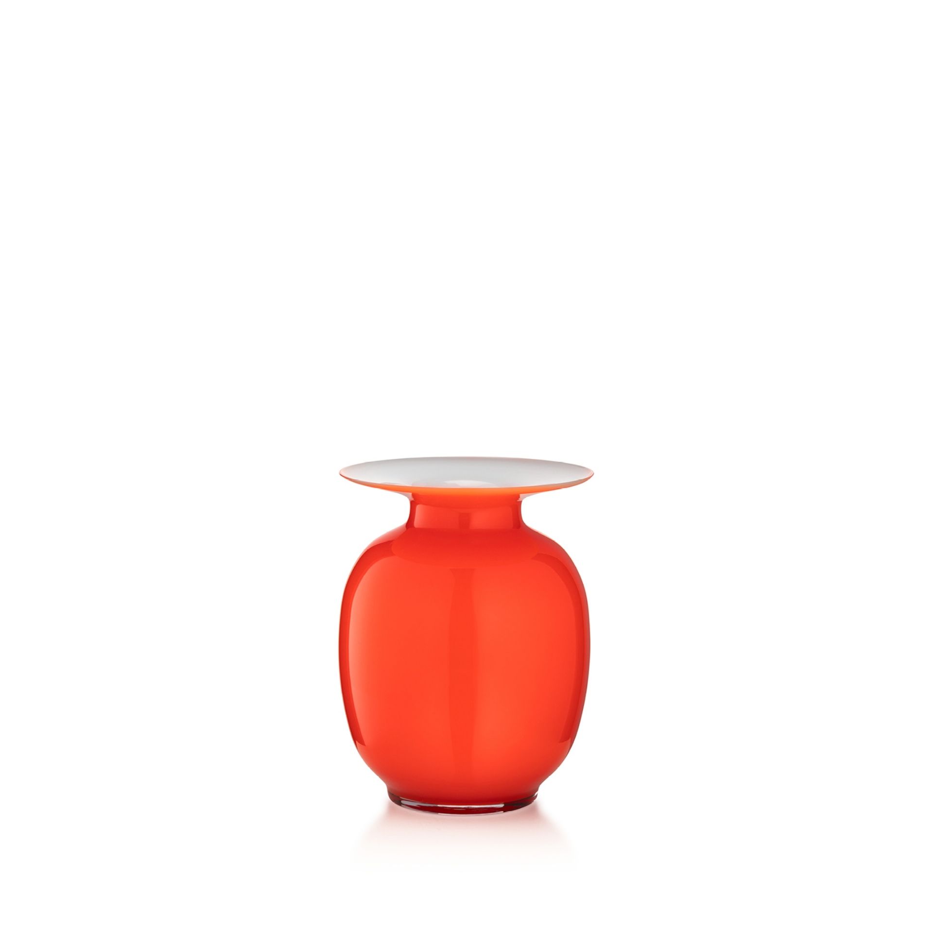 SALVIATI Vaso Lido Amaranti Small Arancio H 21 CM / Ø 16 CM 20402